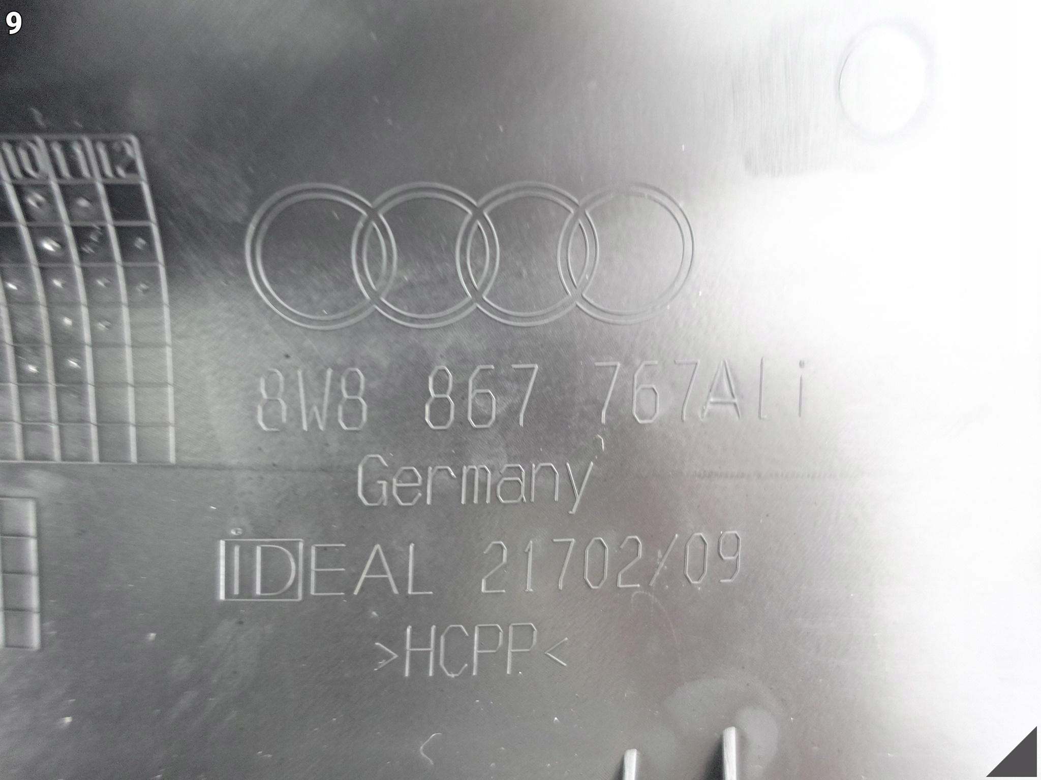 AUDI A5 S5 RS5 8W8 F5 B9 SPORTBACK 16- LISTWA OSŁONA POSZYCIE SŁUPEK C 4PK AUDI A5 S5 RS5 8W8 F5 B9 SPORTBACK 16- LISTWA OSŁONA POSZYCIE SŁUPEK C 4PK - obrazek 10