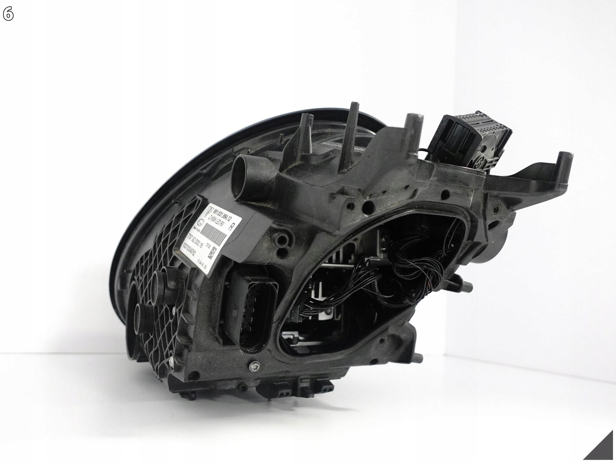 PORSCHE 991 LIFT MK2 LAMPA FULL LED PRAWA PRZÓD EUROPA BLACK/CZARNA USZKO. PORSCHE 991 LIFT MK2 LAMPA FULL LED PRAWA PRZÓD EUROPA BLACK/CZARNA USZKO. - obrazek 7