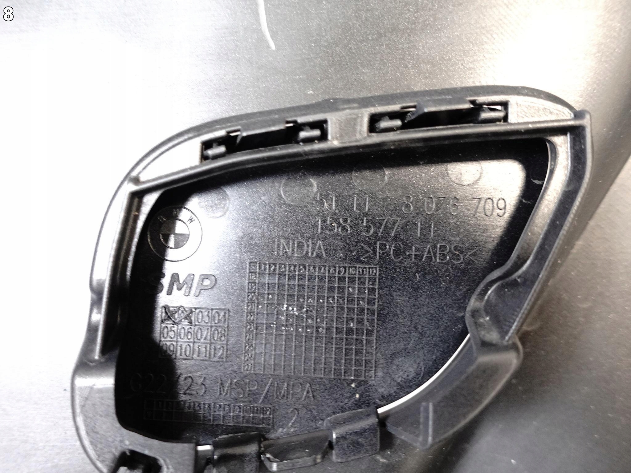 BMW 4 G22 G23 M-PAKIET 20- ZDERZAK GRILL ATRAPA KRATKA PRZÓD BMW 4 G22 G23 M-PAKIET 20- ZDERZAK GRILL ATRAPA KRATKA PRZÓD - obrazek 9
