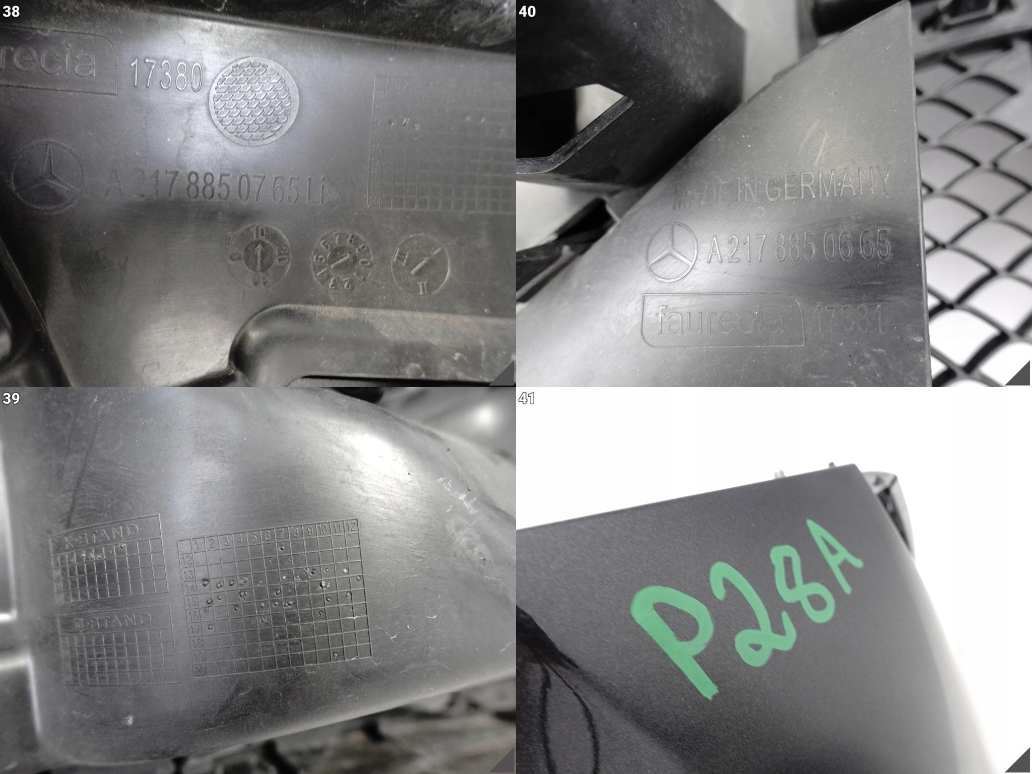 MERCEDES S-KLASA COUPE CABRIO C217 A217 AMG 14-18 ZDERZAK GRILL PRZÓD 6xPDC MERCEDES S-KLASA COUPE CABRIO C217 A217 AMG 14-18 ZDERZAK GRILL PRZÓD 6xPDC - obrazek 12