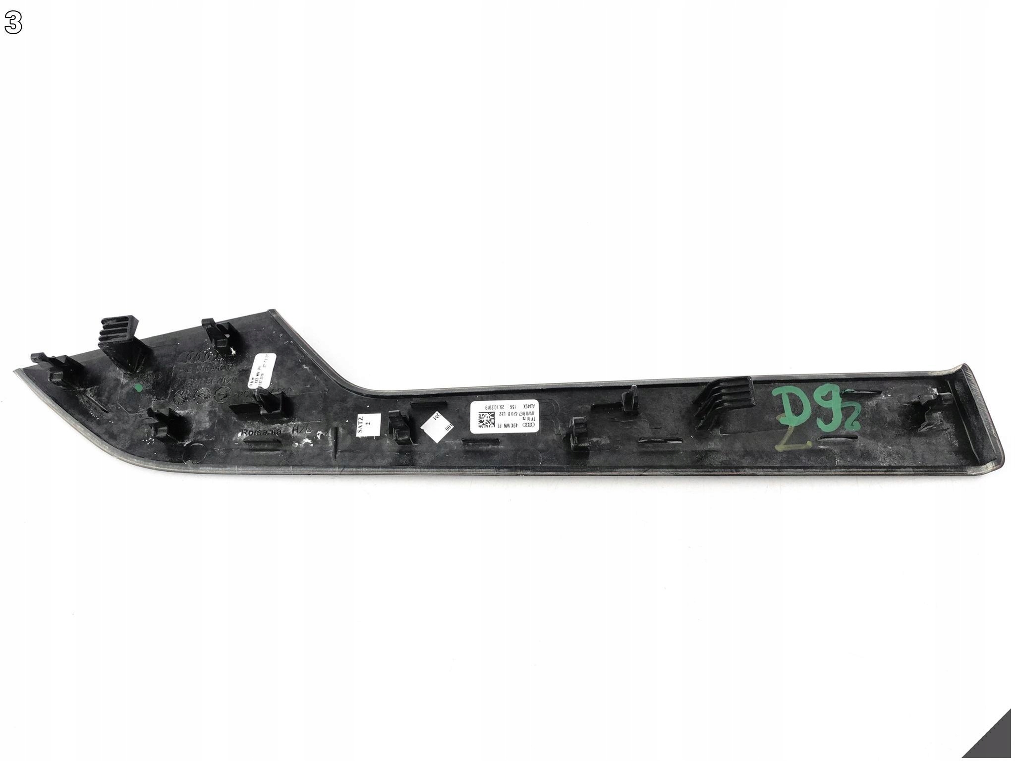 AUDI A4 S4 8W0 A5 S5 8W6 B9 LISTWA DEKOR DRZWI PRAWA TYŁ DREWNO ORZECH LE2 AUDI A4 S4 8W0 A5 S5 8W6 B9 LISTWA DEKOR DRZWI PRAWA TYŁ DREWNO ORZECH LE2 - obrazek 4