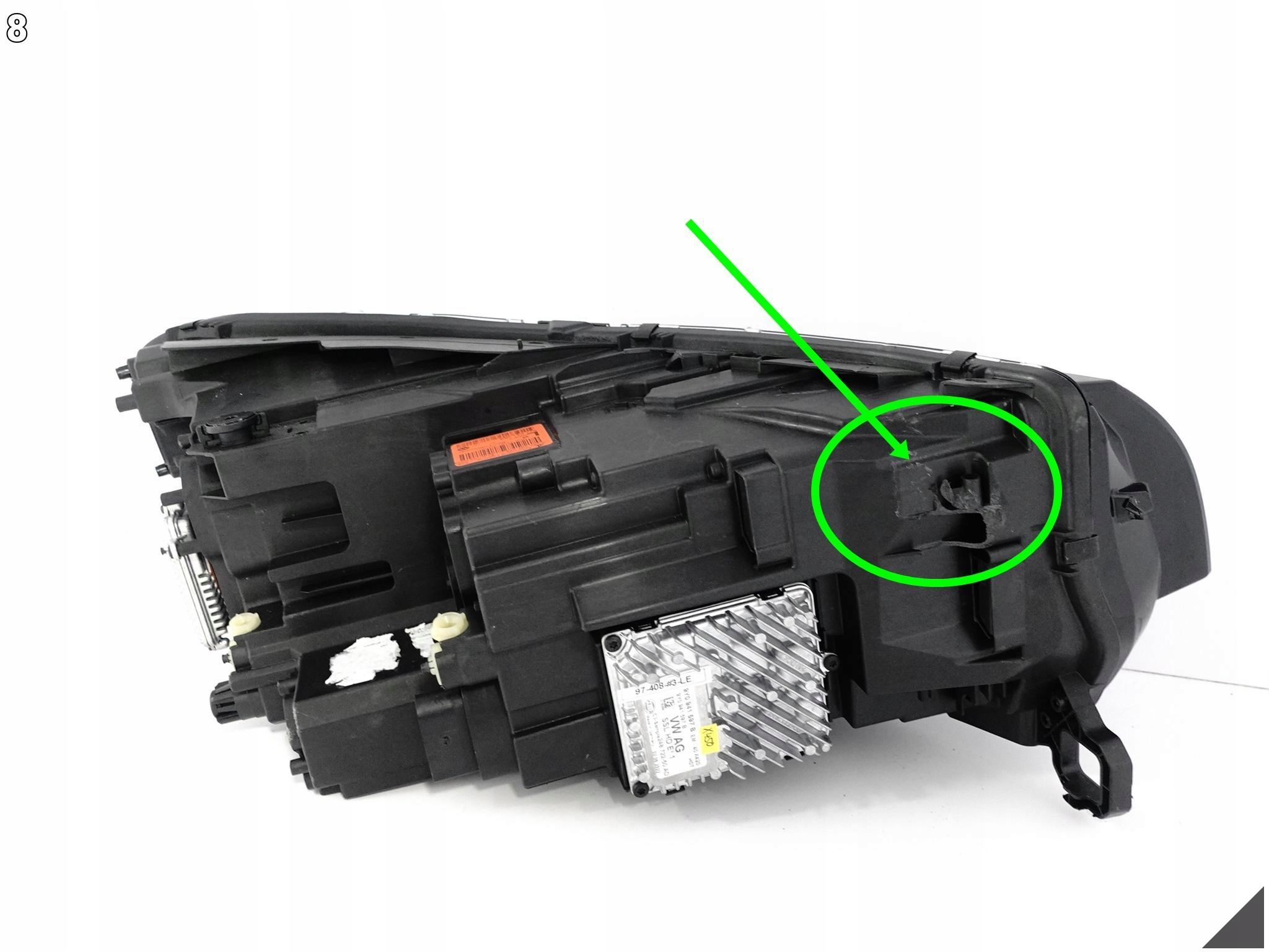 VW TIGUAN 571 (III GENERACJA) 24- LAMPA FULL LED LEWA PRZÓD EUROPA +2xMODUŁ VW TIGUAN 571 (III GENERACJA) 24- LAMPA FULL LED LEWA PRZÓD EUROPA +2xMODUŁ - obrazek 9