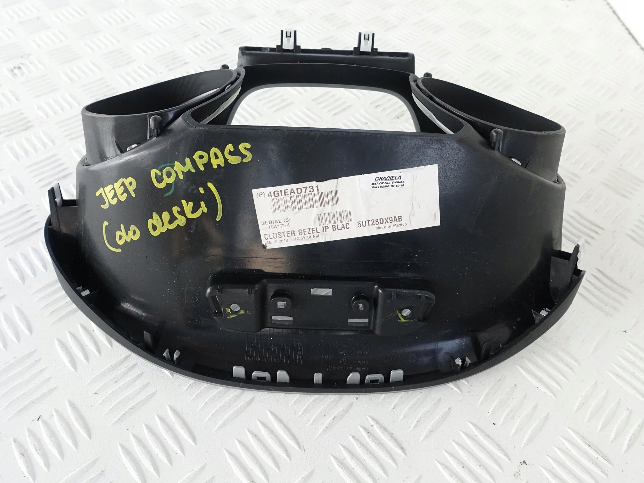 JEEP COMPASS II 17-21 RAMKA OBUDOWA LICZNIKA JEEP COMPASS II 17-21 RAMKA OBUDOWA LICZNIKA - obrazek 4