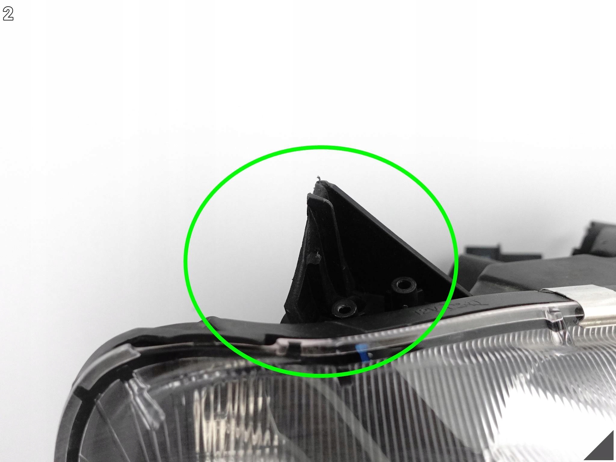 MITSUBISHI LANCER 8 VIII 08-15 LAMPA ZWYKŁA HALOGEN PRAWA PRZÓD EUROPA MITSUBISHI LANCER 8 VIII 08-15 LAMPA ZWYKŁA HALOGEN PRAWA PRZÓD EUROPA - obrazek 3