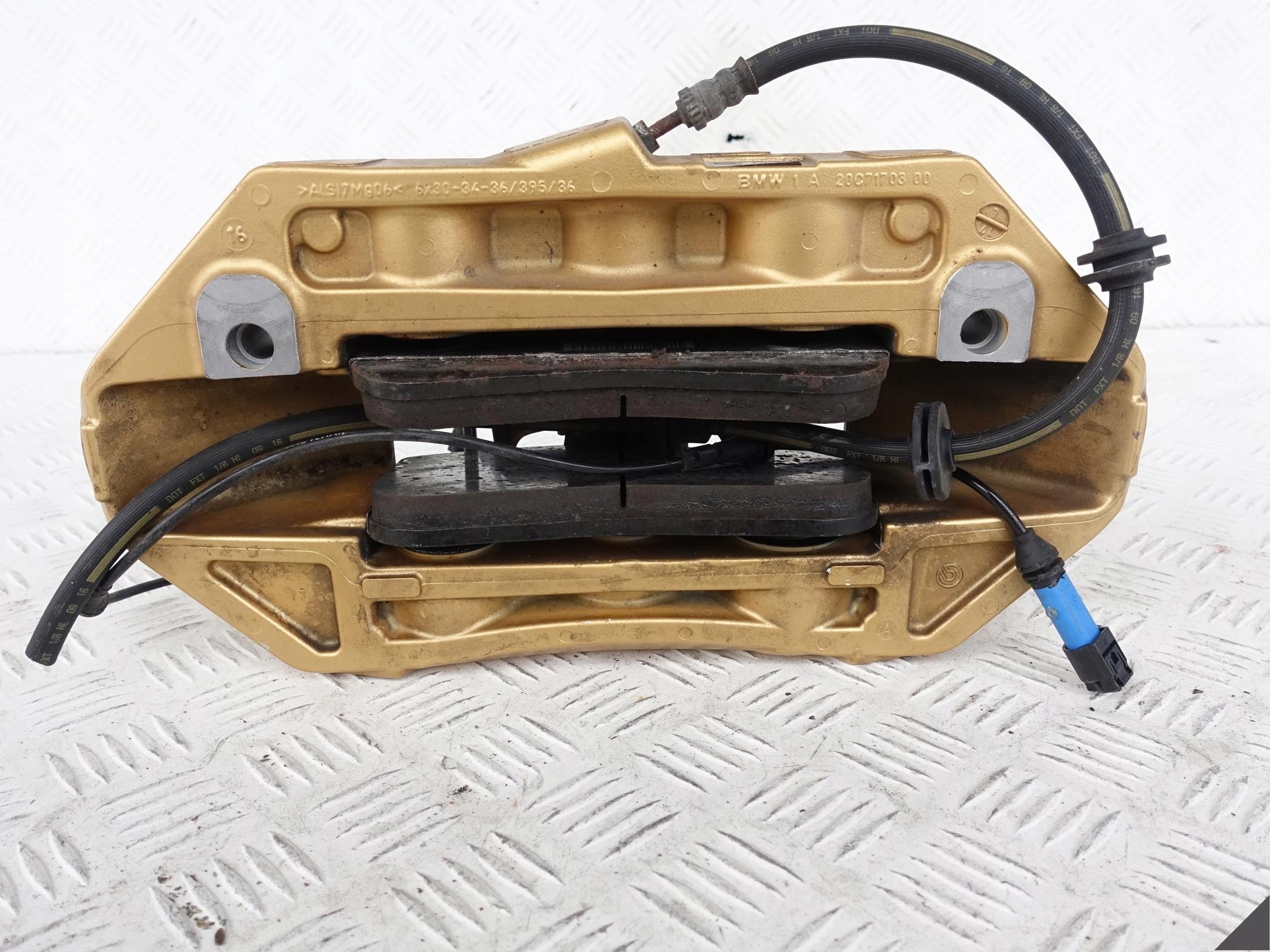 BMW M5 F90 KERAMIK GOLD ZACISK+KLOCKI LEWY PRZÓD BMW M5 F90 KERAMIK GOLD ZACISK+KLOCKI LEWY PRZÓD - obrazek 11