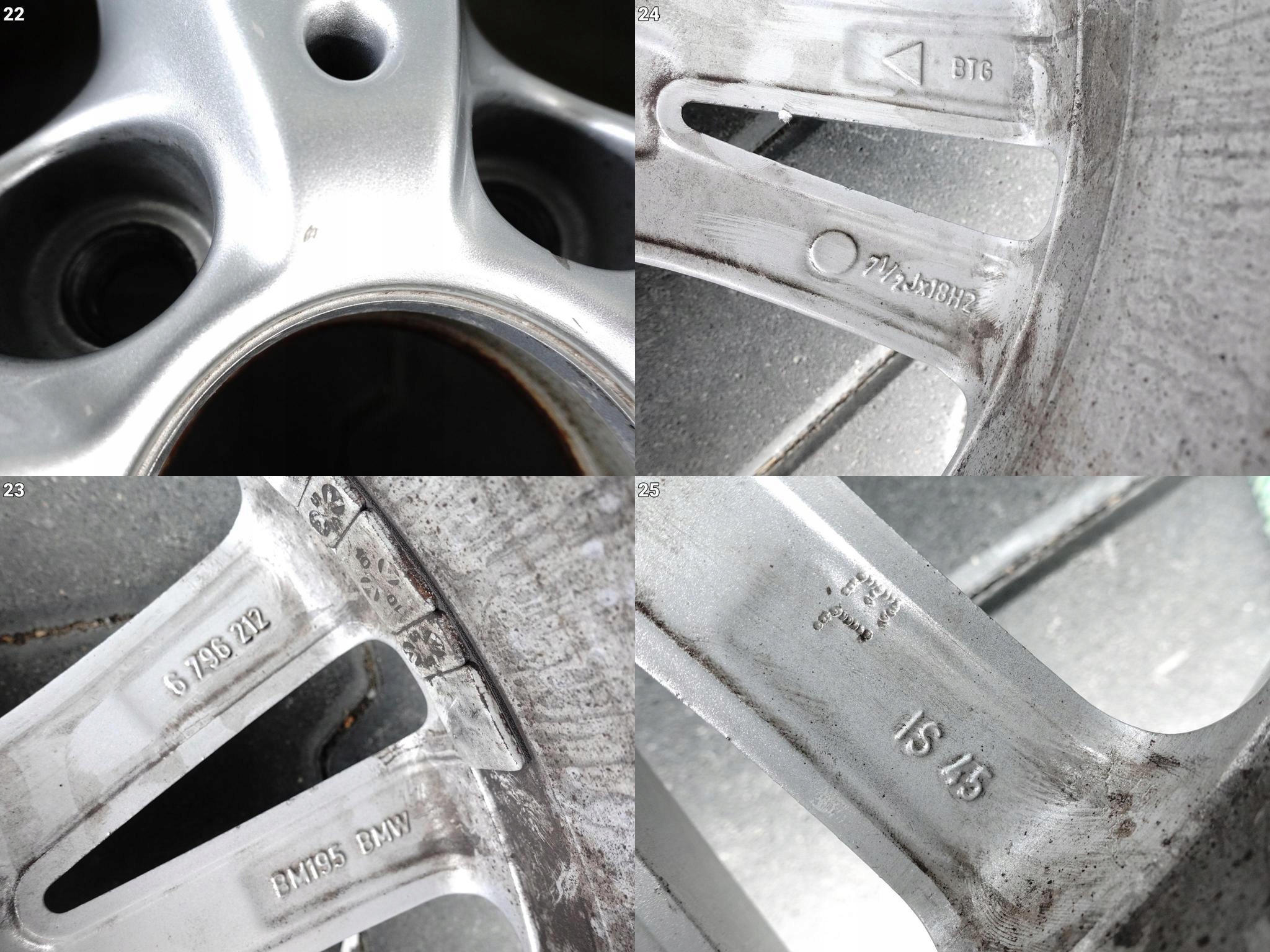 BMW 1 F20 F21 F22 F23 LCI FELGI KOMPLET 7,5Jx18 IS45 5×120 BMW 1 F20 F21 F22 F23 LCI FELGI KOMPLET 7,5Jx18 IS45 5x120 - obrazek 11