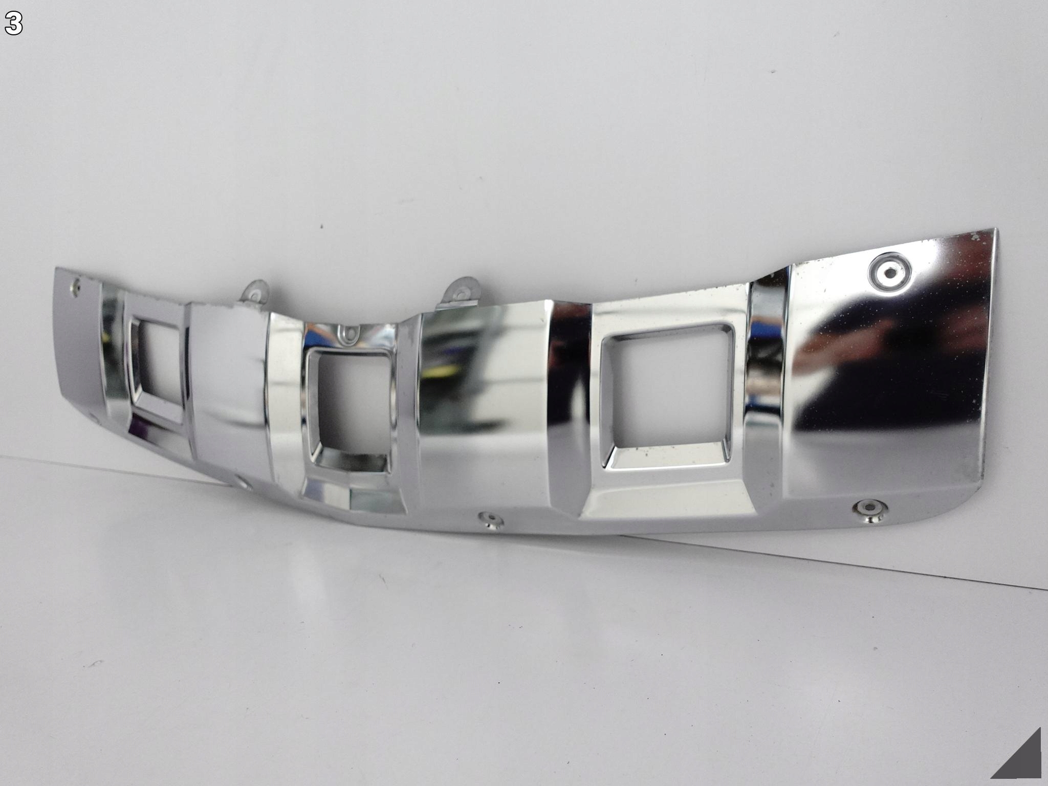 MERCEDES GL W164 X164 06-09 ZDERZAK BLACHA SPOILER DOKŁADKA NAKŁADKA PRZÓD MERCEDES GL W164 X164 06-09 ZDERZAK BLACHA SPOILER DOKŁADKA NAKŁADKA PRZÓD - obrazek 4