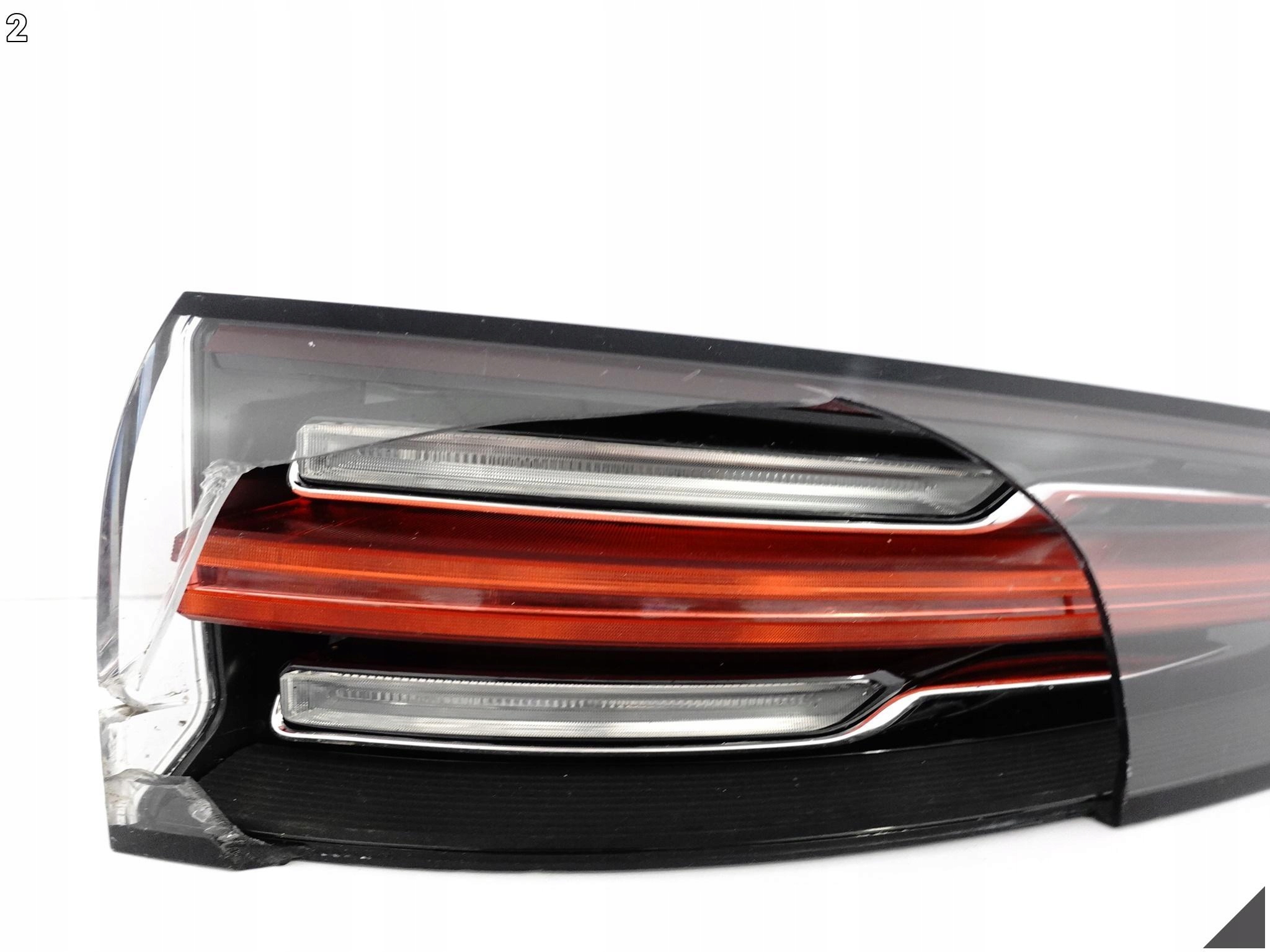 PORSCHE CAYENNE III E3 9Y0 18- LAMPA LED PRAWA TYŁ EUROPA USZKODZONA PORSCHE CAYENNE III E3 9Y0 18- LAMPA LED PRAWA TYŁ EUROPA USZKODZONA - obrazek 3