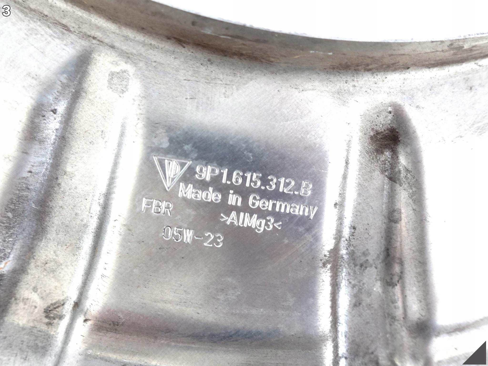 PORSCHE 911 992 BLACHA BLASZKA OSŁONA TARCZY HAMULCOWEJ PRAWA PRZÓD PORSCHE 911 992 BLACHA BLASZKA OSŁONA TARCZY HAMULCOWEJ PRAWA PRZÓD - obrazek 4