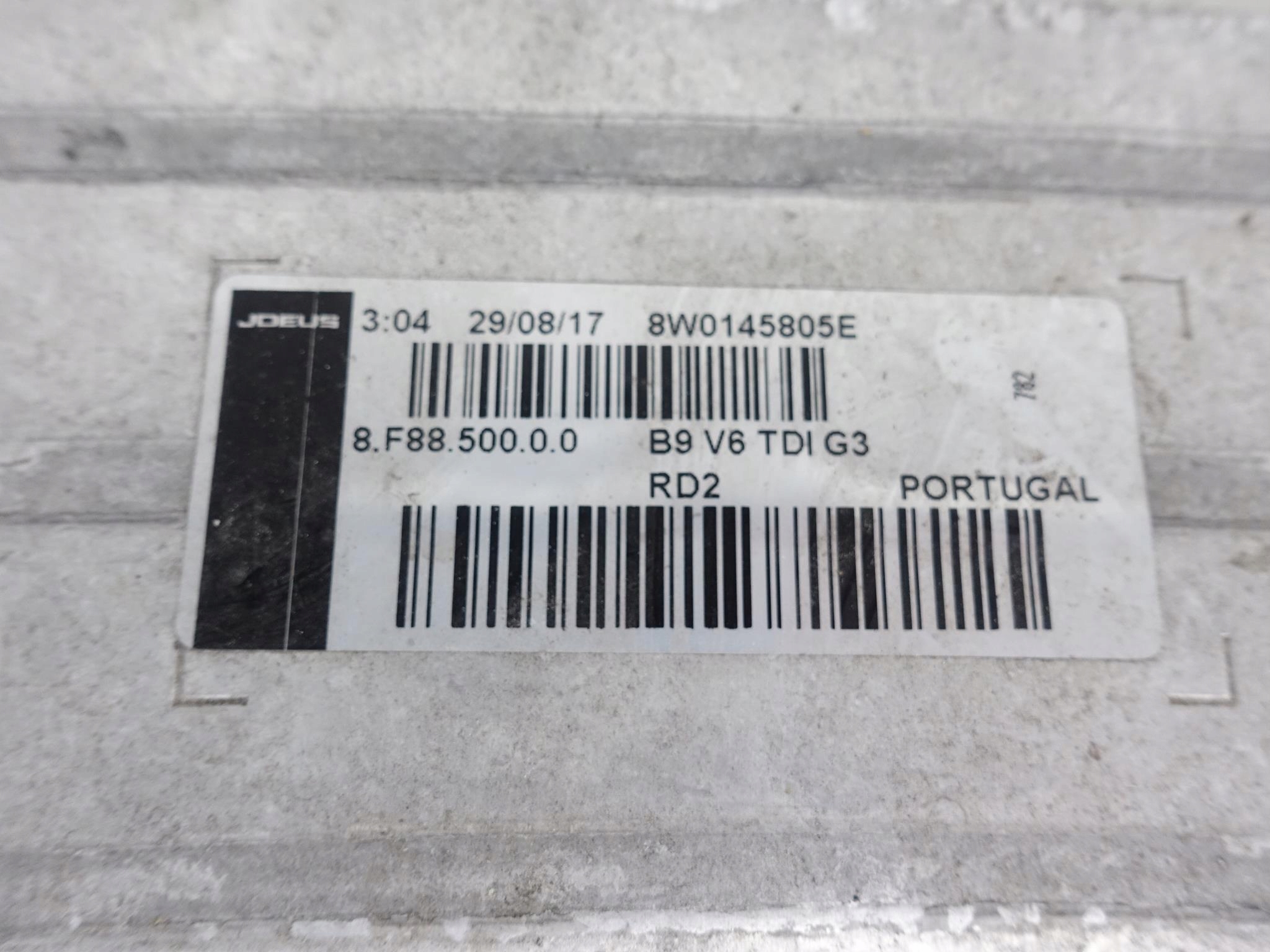 AUDI A4 A5 8W Q5 B9 TDI V6 INTERCOOLER 8W0145805E AUDI A4 A5 8W Q5 B9 TDI V6 INTERCOOLER 8W0145805E - obrazek 6