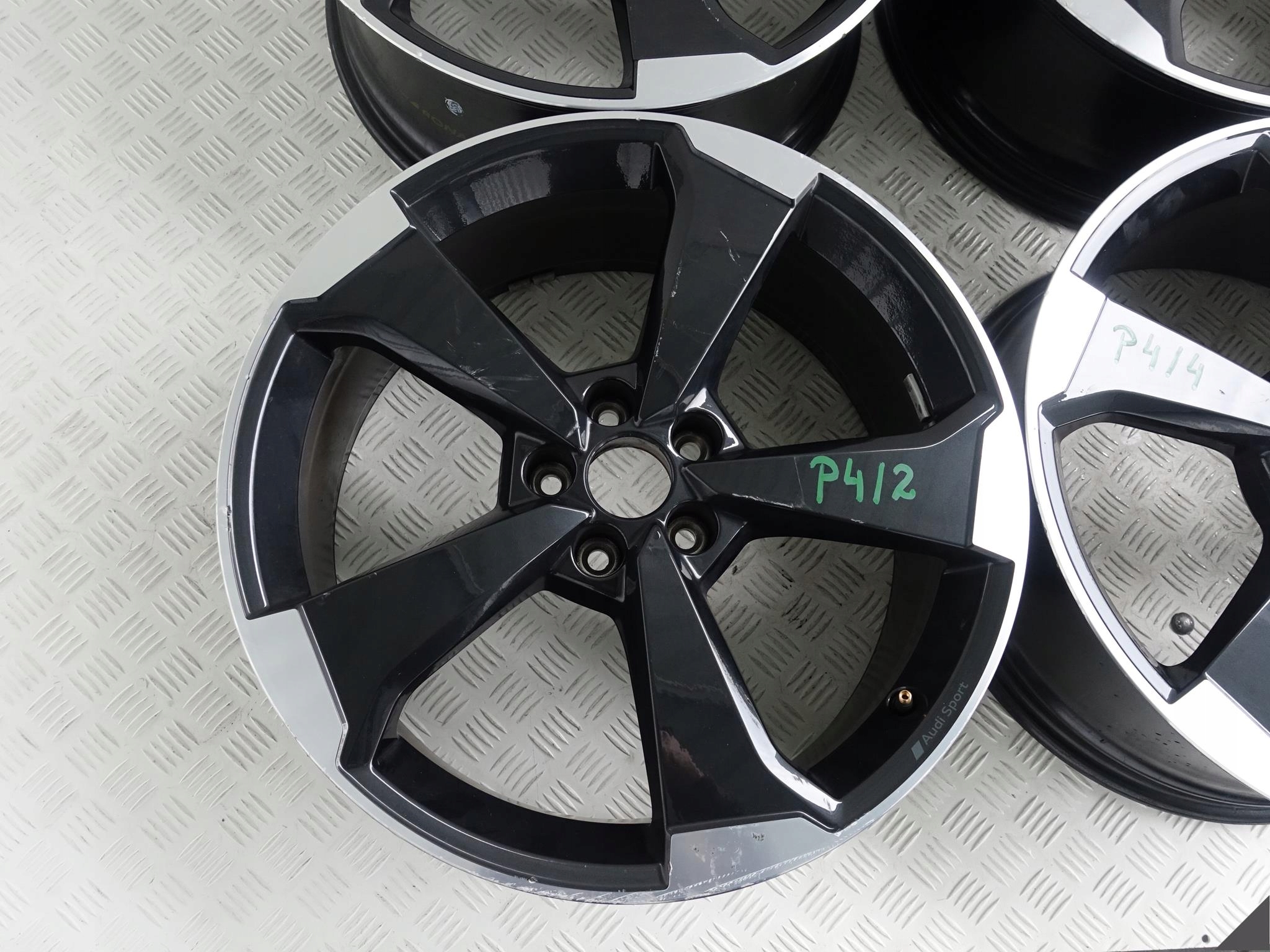 AUDI Q5 SQ5 80A S-LINE 8Jx20 ET39 5×112 KOMPLET AUDI Q5 SQ5 80A S-LINE 8Jx20 ET39 5x112 KOMPLET - obrazek 2