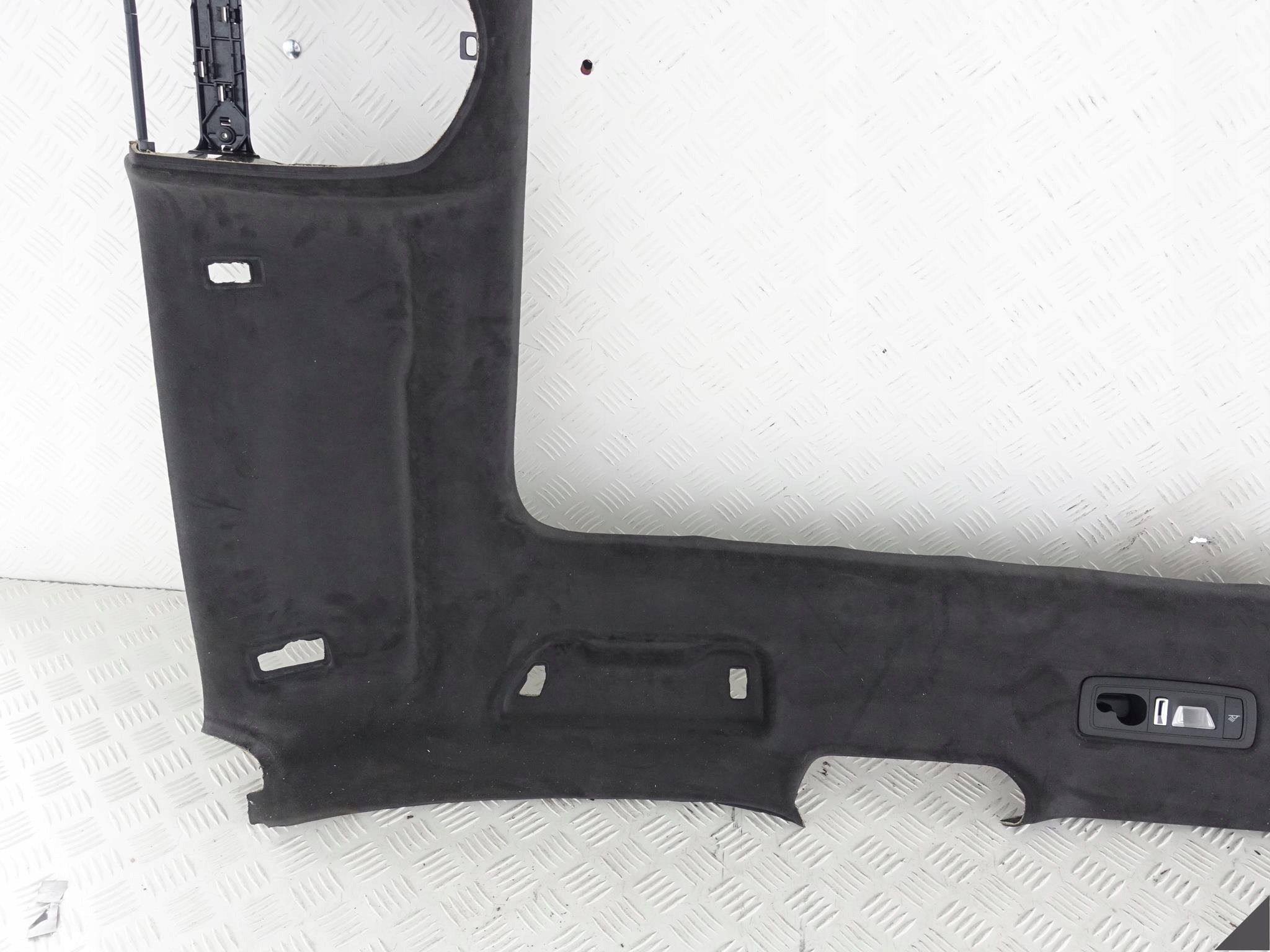 PORSCHE CAYENNE II 7P5 PODSUFITKA CZARNA ALCANTARA PORSCHE CAYENNE II 7P5 PODSUFITKA CZARNA ALCANTARA - obrazek 2