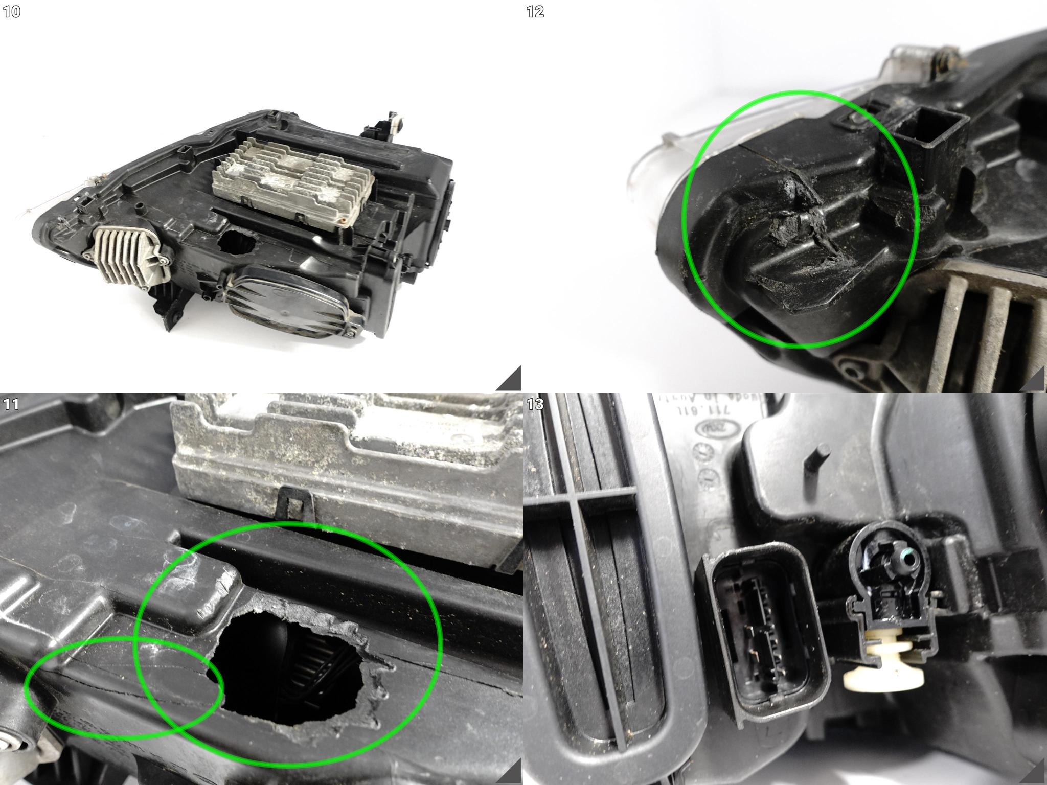 BMW 6 F12 F13 F06 10-14 LAMPA FULL LED ADAPTIVE LEWA PRZÓD USA +STEROWNIKI BMW 6 F12 F13 F06 10-14 LAMPA FULL LED ADAPTIVE LEWA PRZÓD USA +STEROWNIKI - obrazek 11