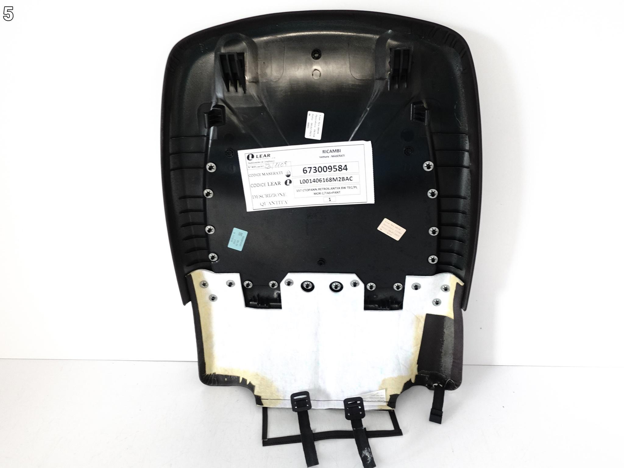 MASERATI LEVANTE GHIBLI TYLNY PANEL TAPICERKA OSŁONA FOTELA LEWY PRZÓD MASERATI LEVANTE GHIBLI TYLNY PANEL TAPICERKA OSŁONA FOTELA LEWY PRZÓD - obrazek 6
