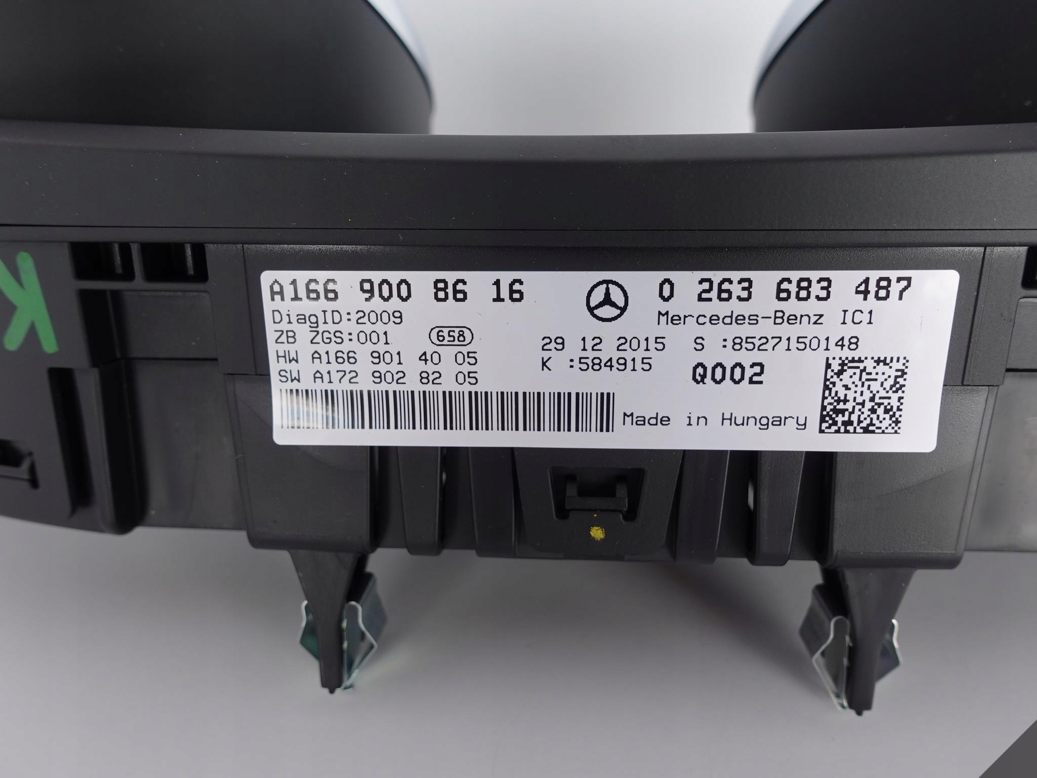 MERC GL GLS X166 ML GLE W166 C292 LICZNIK ZEGARY MERC GL GLS X166 ML GLE W166 C292 LICZNIK ZEGARY - obrazek 8