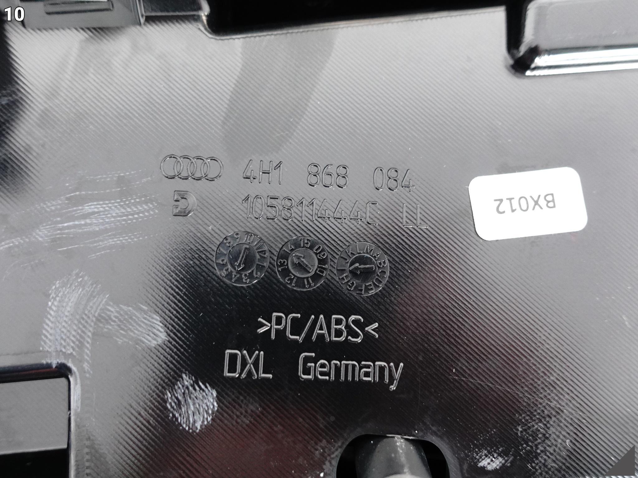AUDI A8 S8 4H0 4H1 D4 09-17 LIFT OSŁONA WYKOŃCZENIE DESKI LISTWA DEKOR AUDI A8 S8 4H0 4H1 D4 09-17 LIFT OSŁONA WYKOŃCZENIE DESKI LISTWA DEKOR - obrazek 11