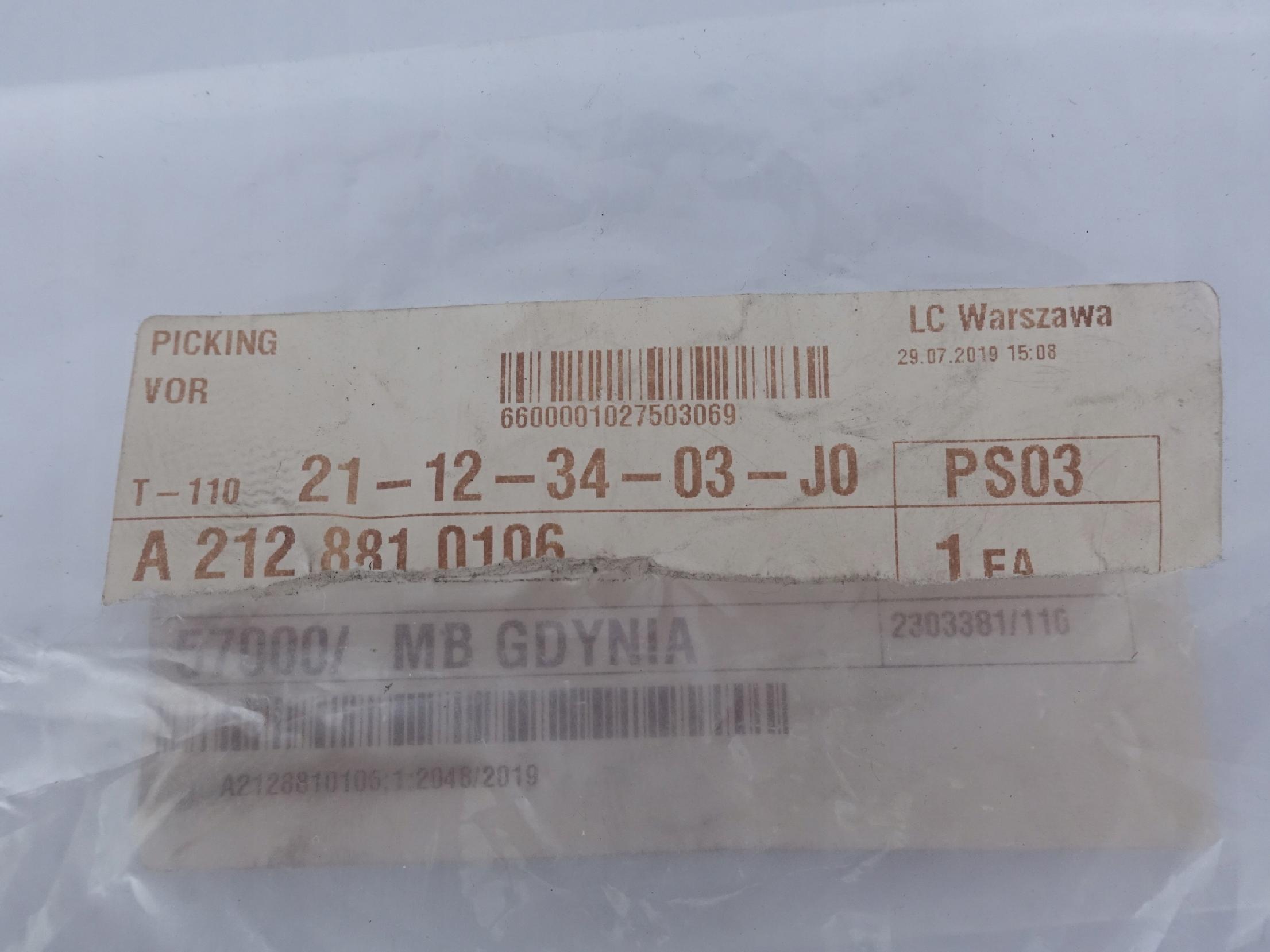 MERCEDES E W212 09-16 ŚLIZG ZDERZAKA LEWY PRZÓD MERCEDES E W212 09-16 ŚLIZG ZDERZAKA LEWY PRZÓD - obrazek 5