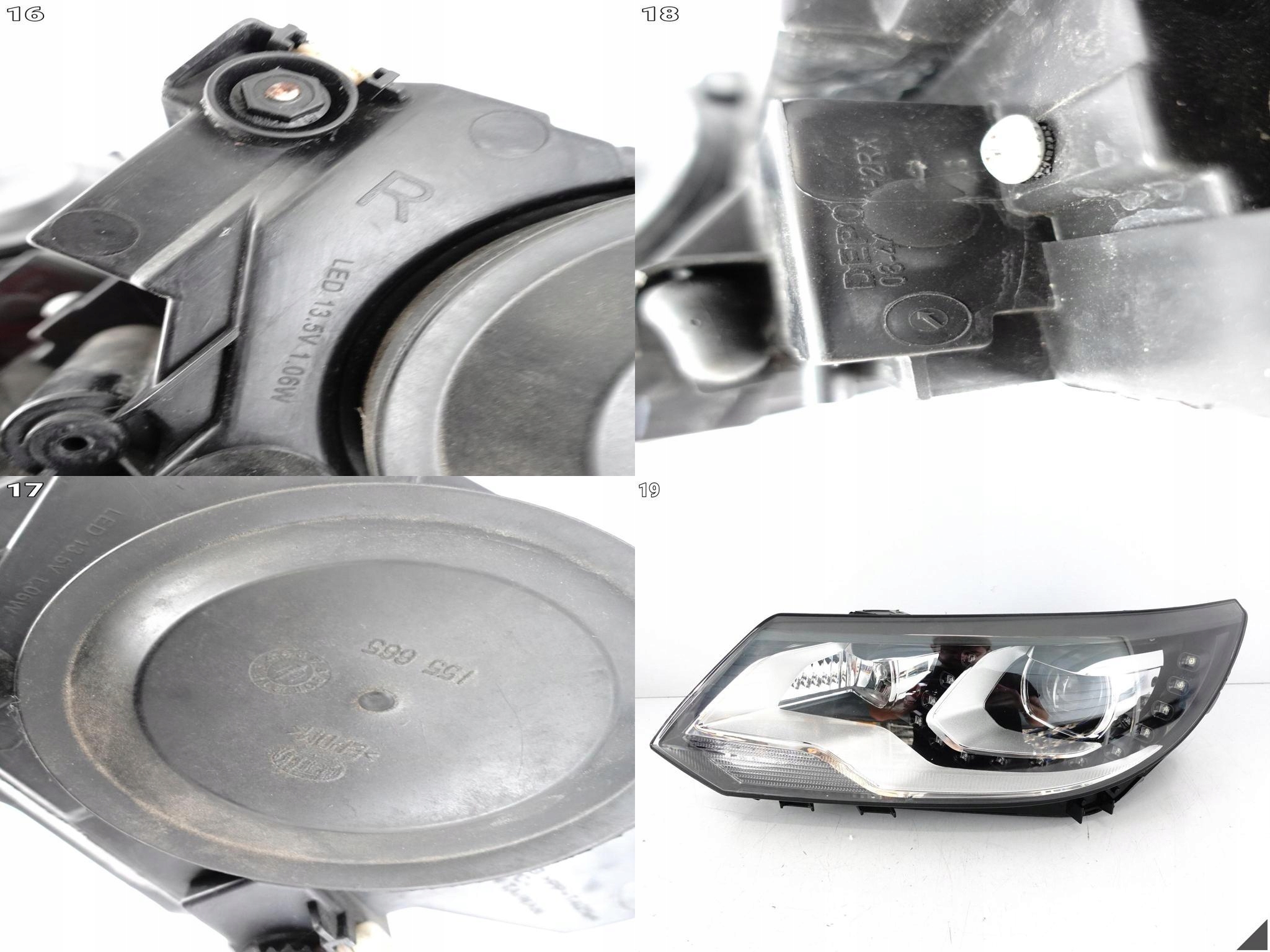 VW TIGUAN 5N1 LIFT 11-16 LAMPA ZWYKŁA H7 + LED DRL XENON-LOOK PRZÓD DEPO VW TIGUAN 5N1 LIFT 11-16 LAMPA ZWYKŁA H7 + LED DRL XENON-LOOK PRZÓD DEPO - obrazek 8