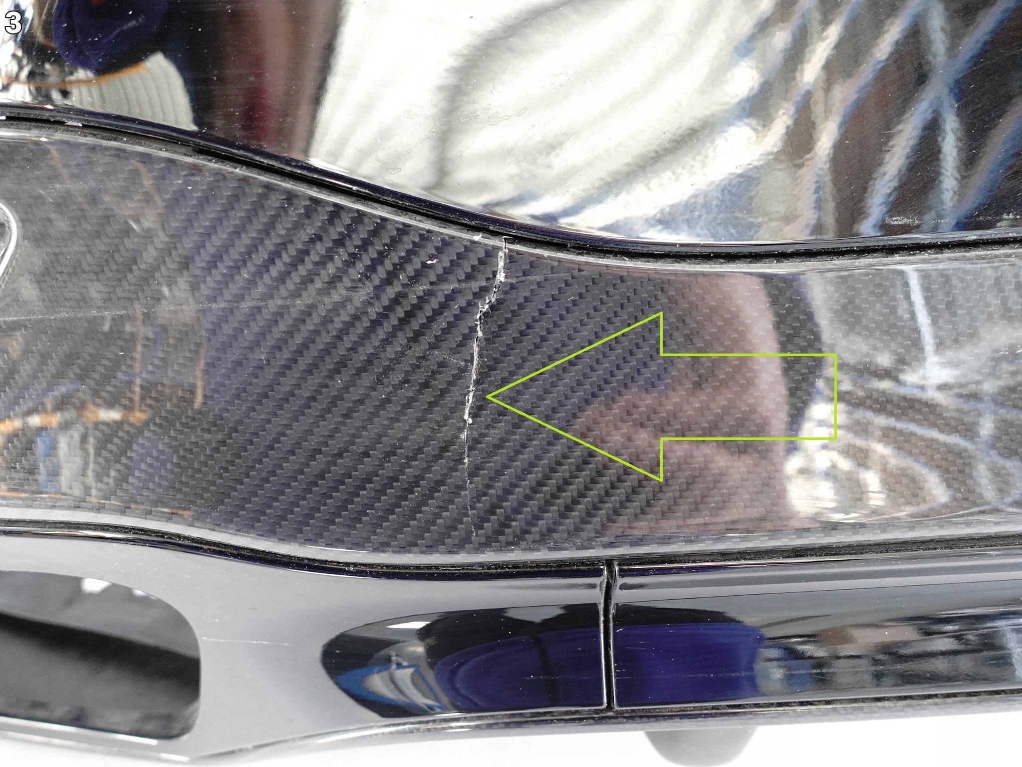 MERCEDES AMG SL R232 63 SL63 22- ZDERZAK SPOILER CARBON TYŁ *PDC* MERCEDES AMG SL R232 63 SL63 22- ZDERZAK SPOILER CARBON TYŁ *PDC* - obrazek 4