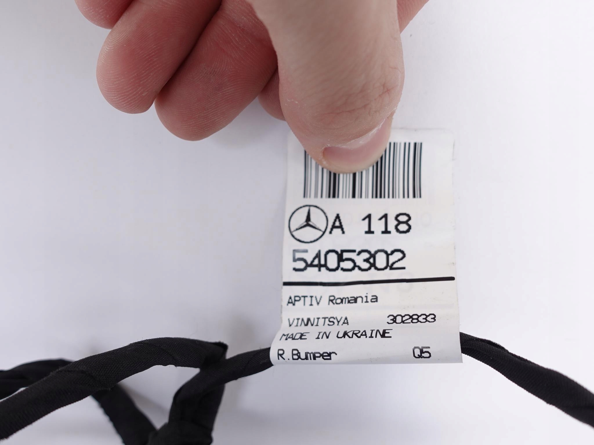 MERCEDES CLA C118 X118 INSTALACJA WIĄZKA PDC TYŁ MERCEDES CLA C118 X118 INSTALACJA WIĄZKA PDC TYŁ - obrazek 5