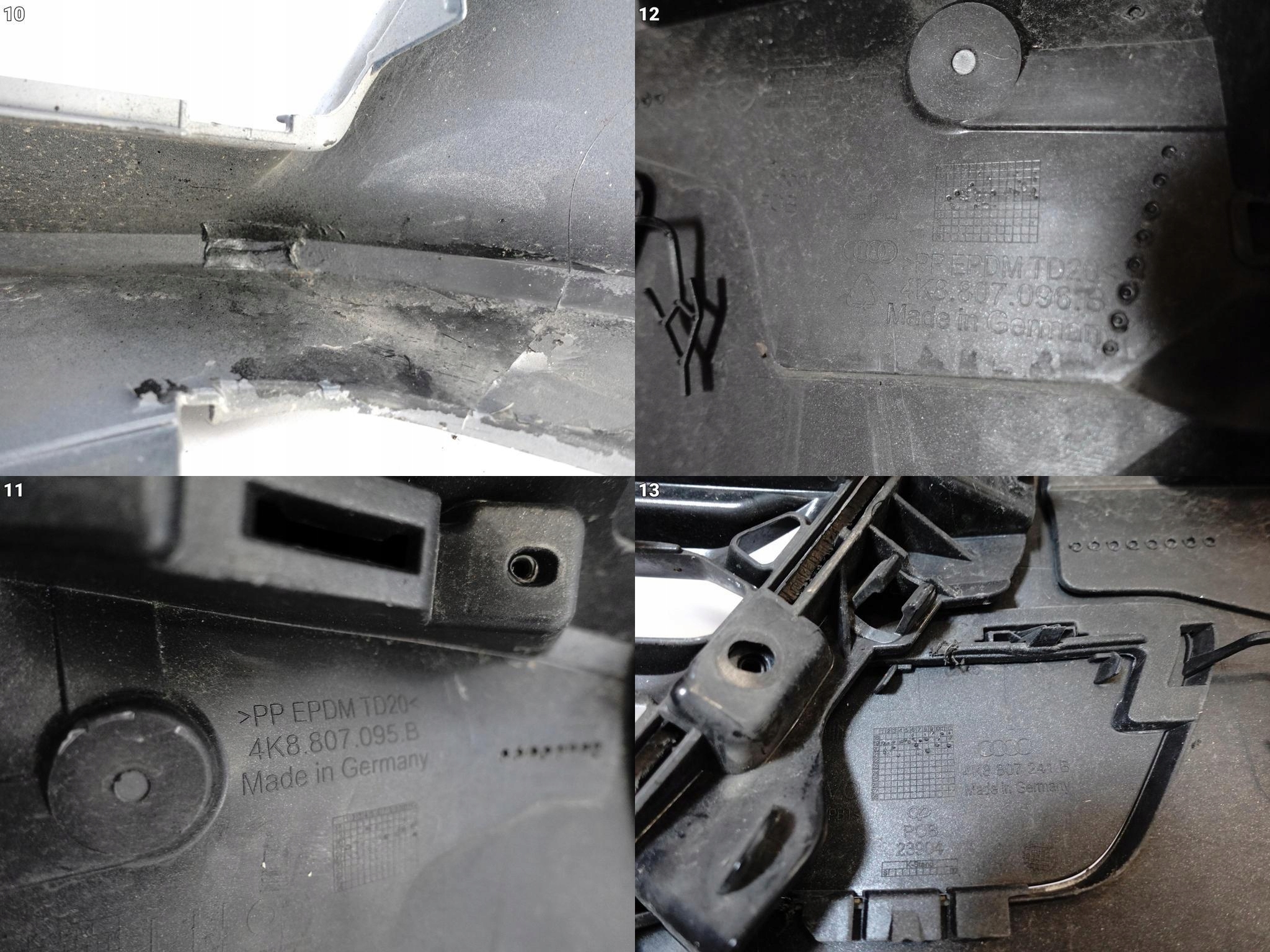 AUDI RS7 RS6 C8 4K8 19- ZDERZAK GRILL ATRAPA PRZOD *SPRYSK/PDC* AUDI RS7 RS6 C8 4K8 19- ZDERZAK GRILL ATRAPA PRZOD *SPRYSK/PDC* - obrazek 11