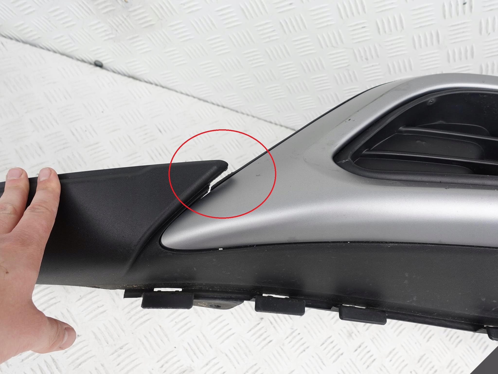 HYUNDAI GRAND SANTA FE LIFT 16-18 ZDERZAK SPOILER HYUNDAI GRAND SANTA FE LIFT 16-18 ZDERZAK SPOILER - obrazek 3