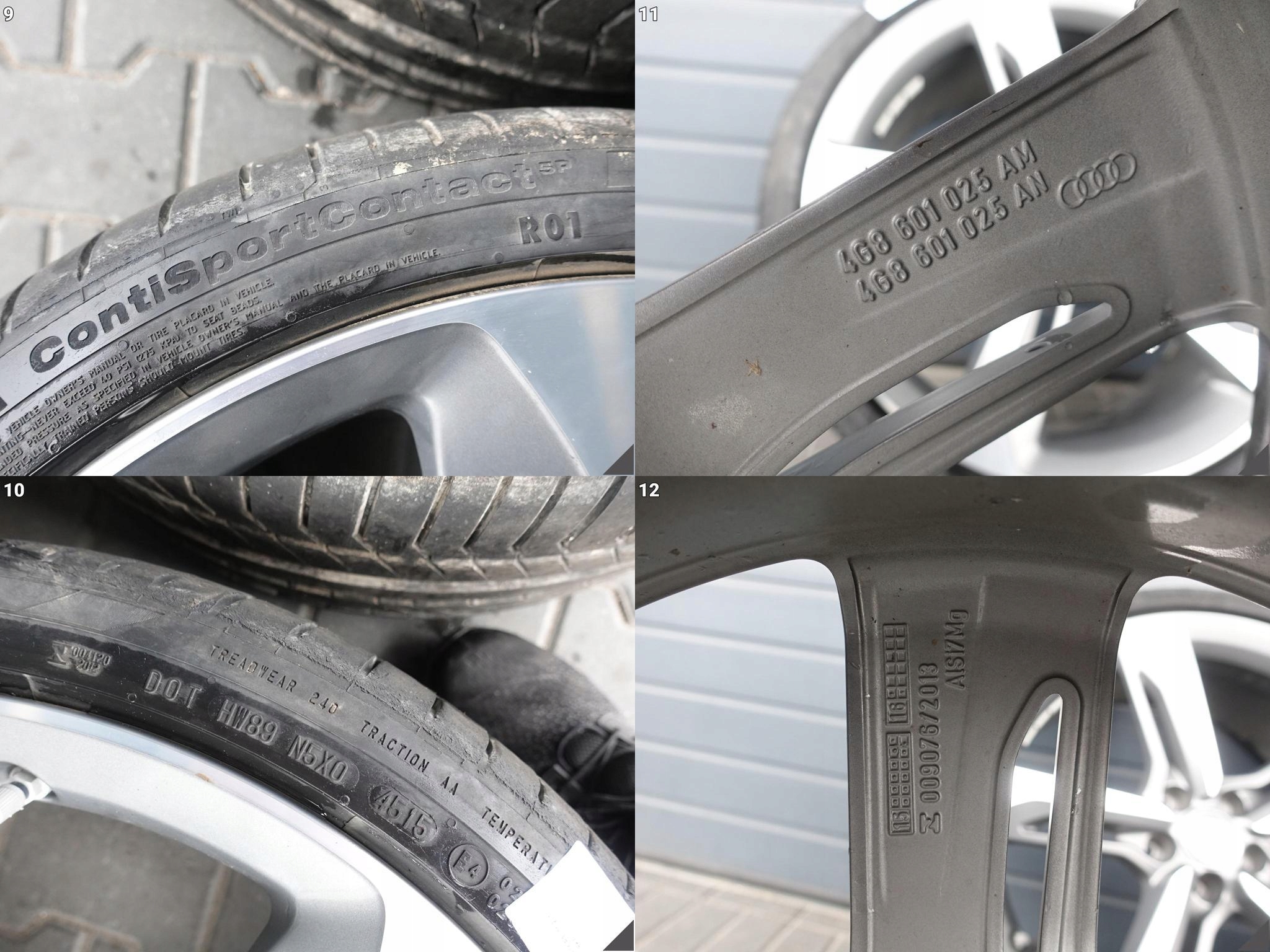 AUDI RS7 S7 A7 4G8 FELGI + OPONY 9Jx21 ET35 CONTINENTAL 275/30 15 ROK 7,8MM AUDI RS7 S7 A7 4G8 FELGI + OPONY 9Jx21 ET35 CONTINENTAL 275/30 15 ROK 7,8MM - obrazek 10