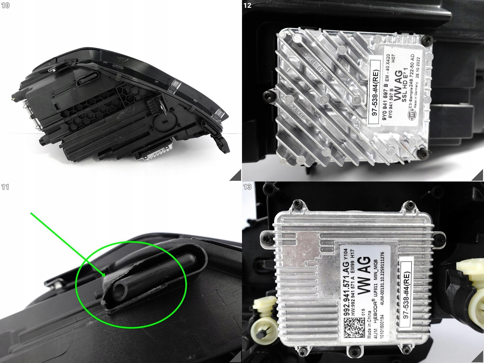 VW TIGUAN 571 (III GENERACJA) 24- LAMPA FULL LED PRAWA PRZÓD EUROPA+2xMODUŁ VW TIGUAN 571 (III GENERACJA) 24- LAMPA FULL LED PRAWA PRZÓD EUROPA+2xMODUŁ - obrazek 11