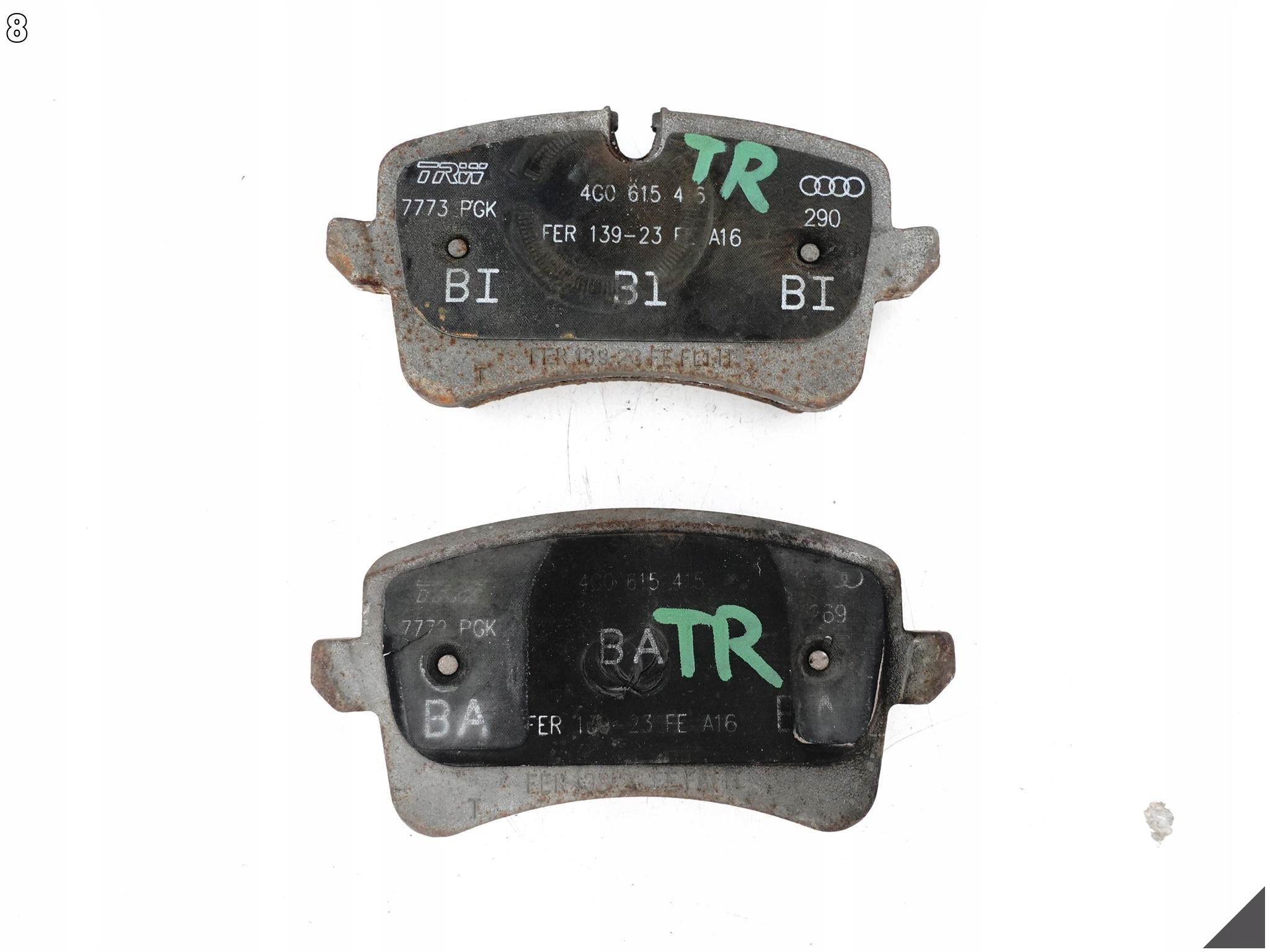 AUDI A6 S6 4G0 C7 A4 8K0 A5 8T0 B8 TARCZE HAMULCOWE + KLOCKI TYŁ 36 KM AUDI A6 S6 4G0 C7 A4 8K0 A5 8T0 B8 TARCZE HAMULCOWE + KLOCKI TYŁ 36 KM - obrazek 9