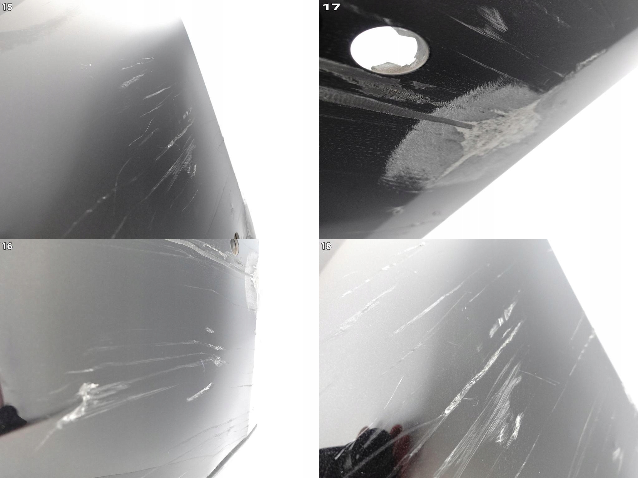 PORSCHE TAYCAN 9J1 19-24 ZDERZAK SPOILER DYFUZOR TYŁ *6xPDC* PORSCHE TAYCAN 9J1 19-24 ZDERZAK SPOILER DYFUZOR TYŁ *6xPDC* - obrazek 10