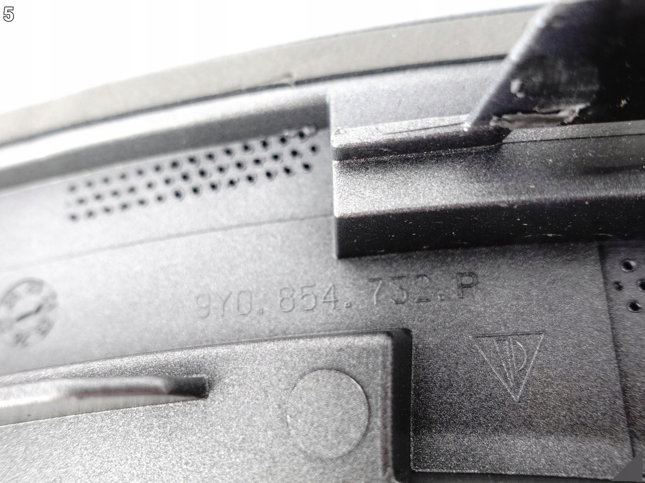 PORSCHE CAYENNE III GTS E3 9Y0 18- LISTWA NA BŁOTNIK LEWA TYŁ M7P PORSCHE CAYENNE III GTS E3 9Y0 18- LISTWA NA BŁOTNIK LEWA TYŁ M7P - obrazek 6