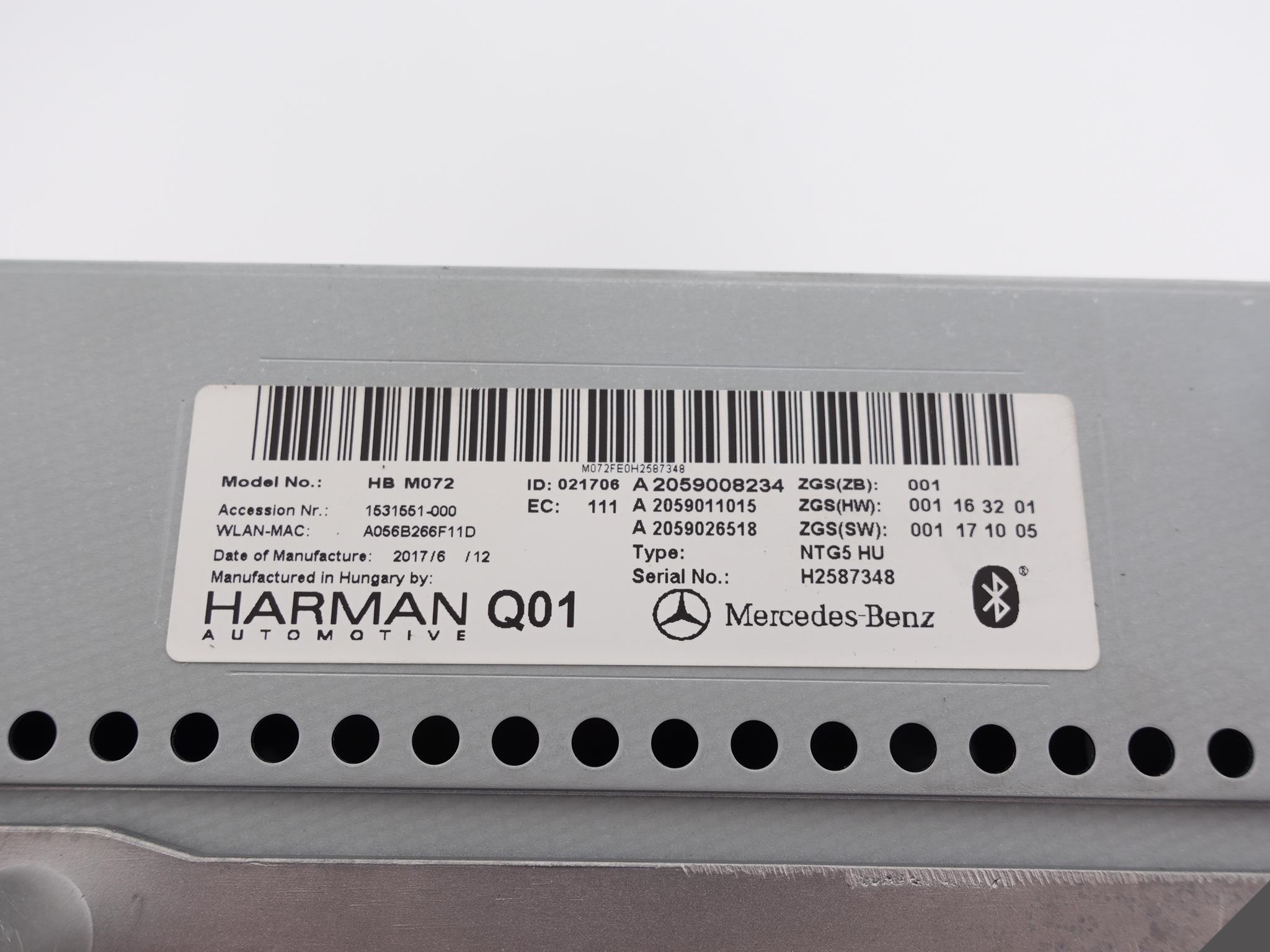 MERCEDES GLC 253 C 205 STEROWNIK NAWIGACJA NTG5 HU MERCEDES GLC 253 C 205 STEROWNIK NAWIGACJA NTG5 HU - obrazek 4