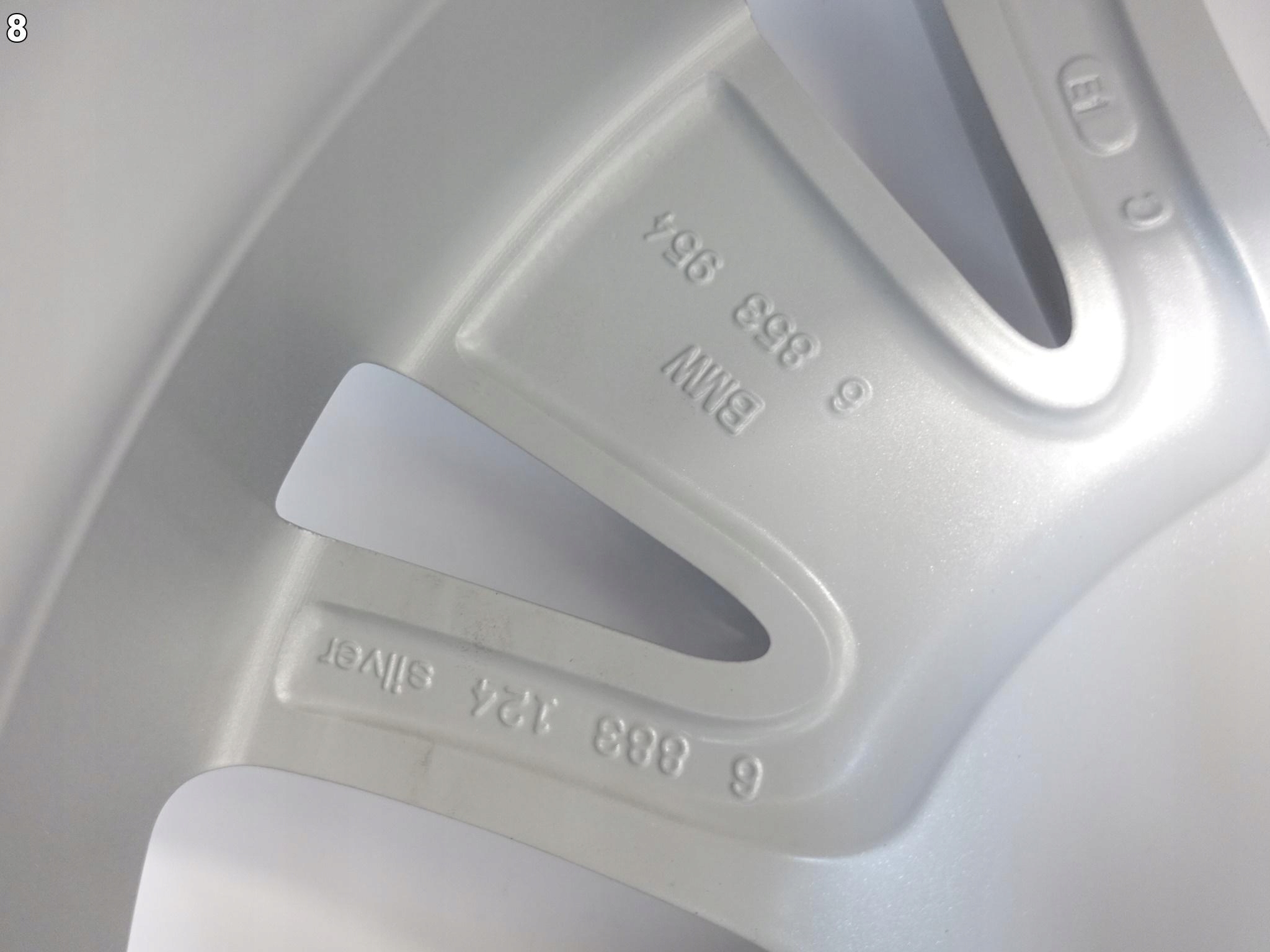BMW X5 F15 FELGA 9Jx19 IS48 5×120 SILVER IDEALNA BMW X5 F15 FELGA 9Jx19 IS48 5x120 SILVER IDEALNA - obrazek 9
