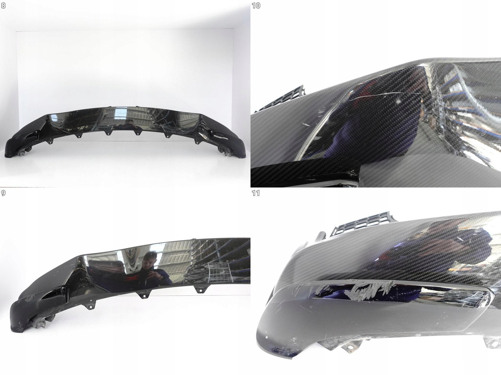 ASTON MARTIN DBX 707 DBX707 SPOILER SPLITTER CARBON LISTWA ZDERZAK PRZÓD ASTON MARTIN DBX 707 DBX707 SPOILER SPLITTER CARBON LISTWA ZDERZAK PRZÓD - obrazek 9