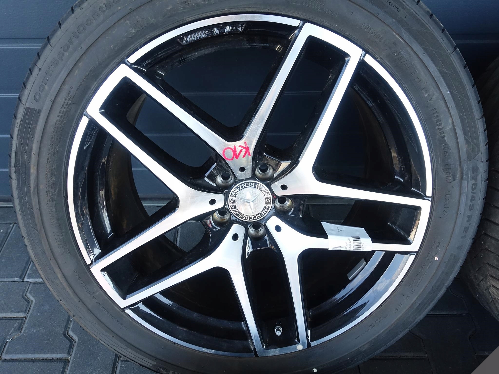 MERCEDES GLE COUPE C292 AMG KOŁA FELGI LATO 21 7MM MERCEDES GLE COUPE C292 AMG KOŁA FELGI LATO 21 7MM - obrazek 2