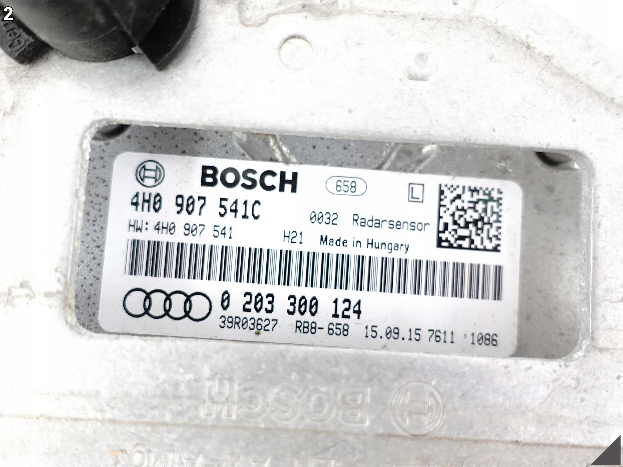 AUDI A8 S8 4H0 4HL D4 LIFT 13-17 CZUJNIK DISTRONIC RADAR SENSOR ACC LEWY AUDI A8 S8 4H0 4HL D4 LIFT 13-17 CZUJNIK DISTRONIC RADAR SENSOR ACC LEWY - obrazek 3