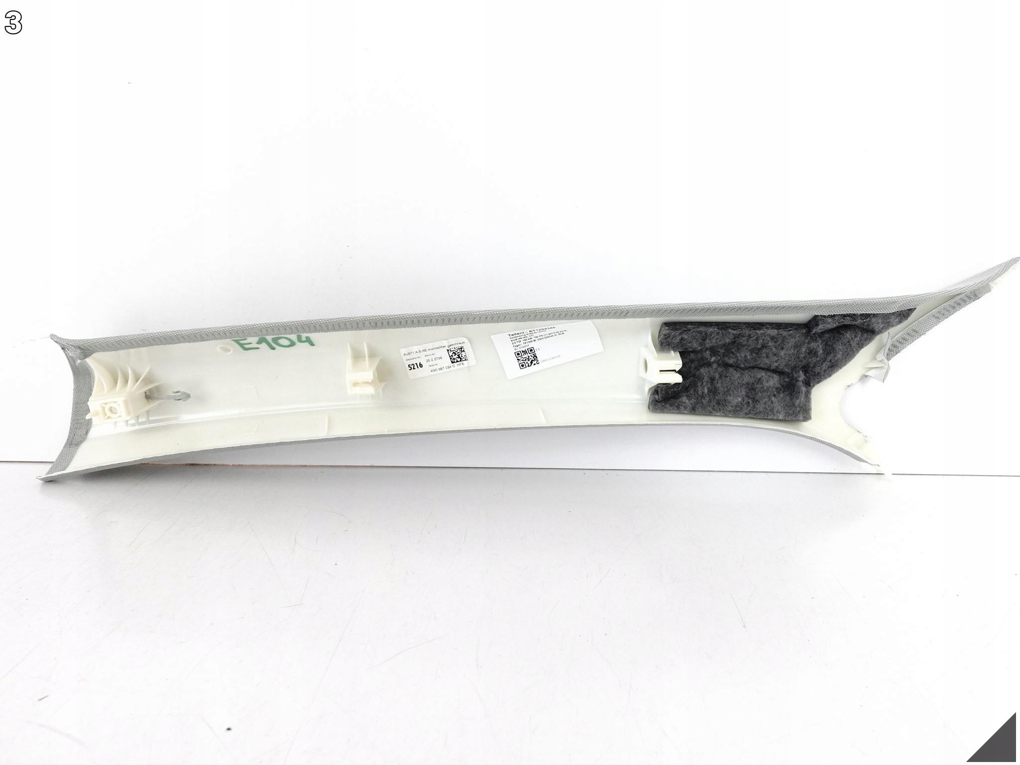 AUDI A6 S6 C7 4G0 LIFT 14-18 LISTWA POSZYCIE OSŁONA PRAWEGO SŁUPKA A HF6 AUDI A6 S6 C7 4G0 LIFT 14-18 LISTWA POSZYCIE OSŁONA PRAWEGO SŁUPKA A HF6 - obrazek 4