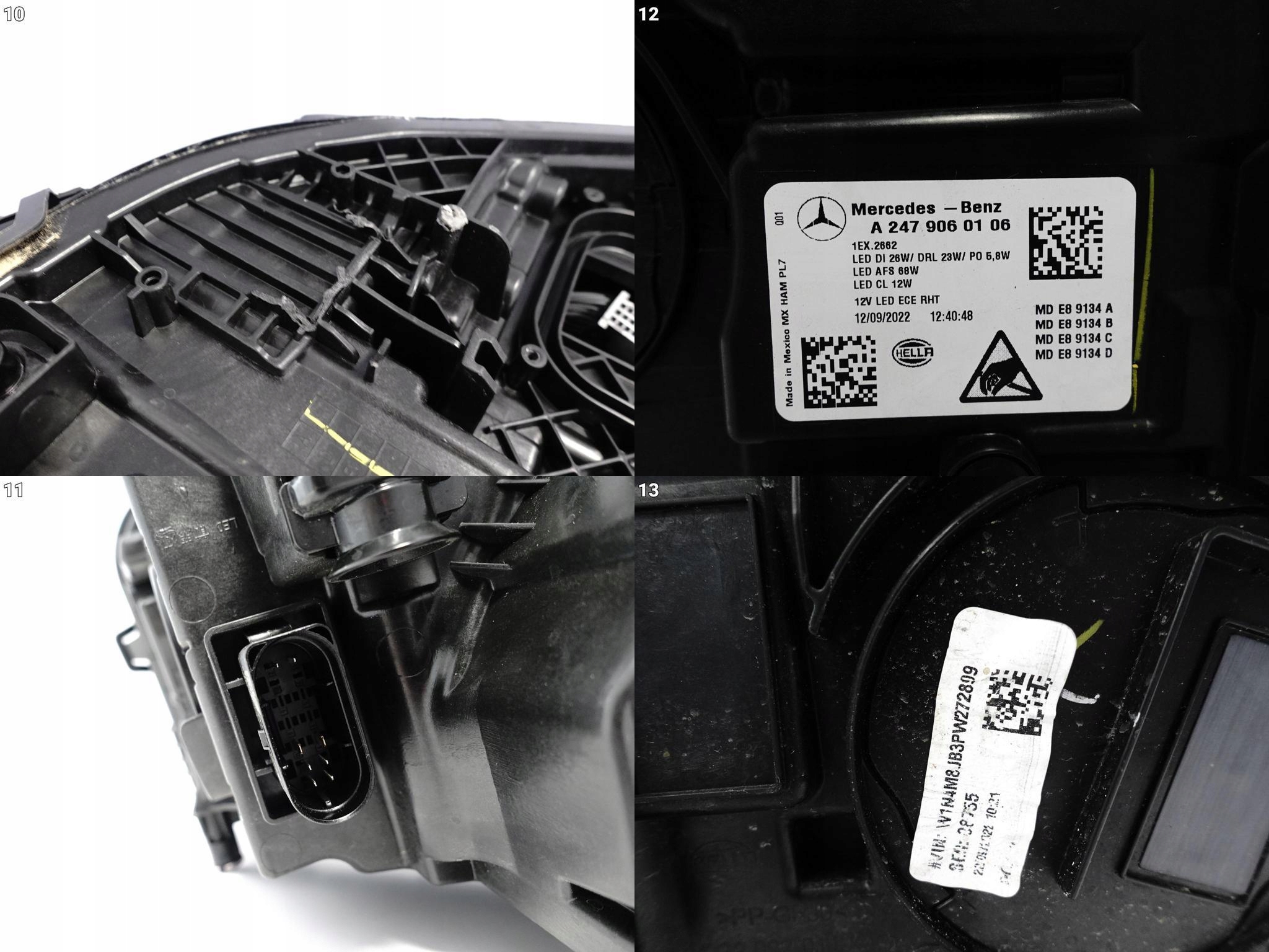 MERCEDES GLB X247 19- FULL LED MULTIBEAM LAMPA LEWA EU MERCEDES GLB X247 19- FULL LED MULTIBEAM LAMPA LEWA EU - obrazek 11