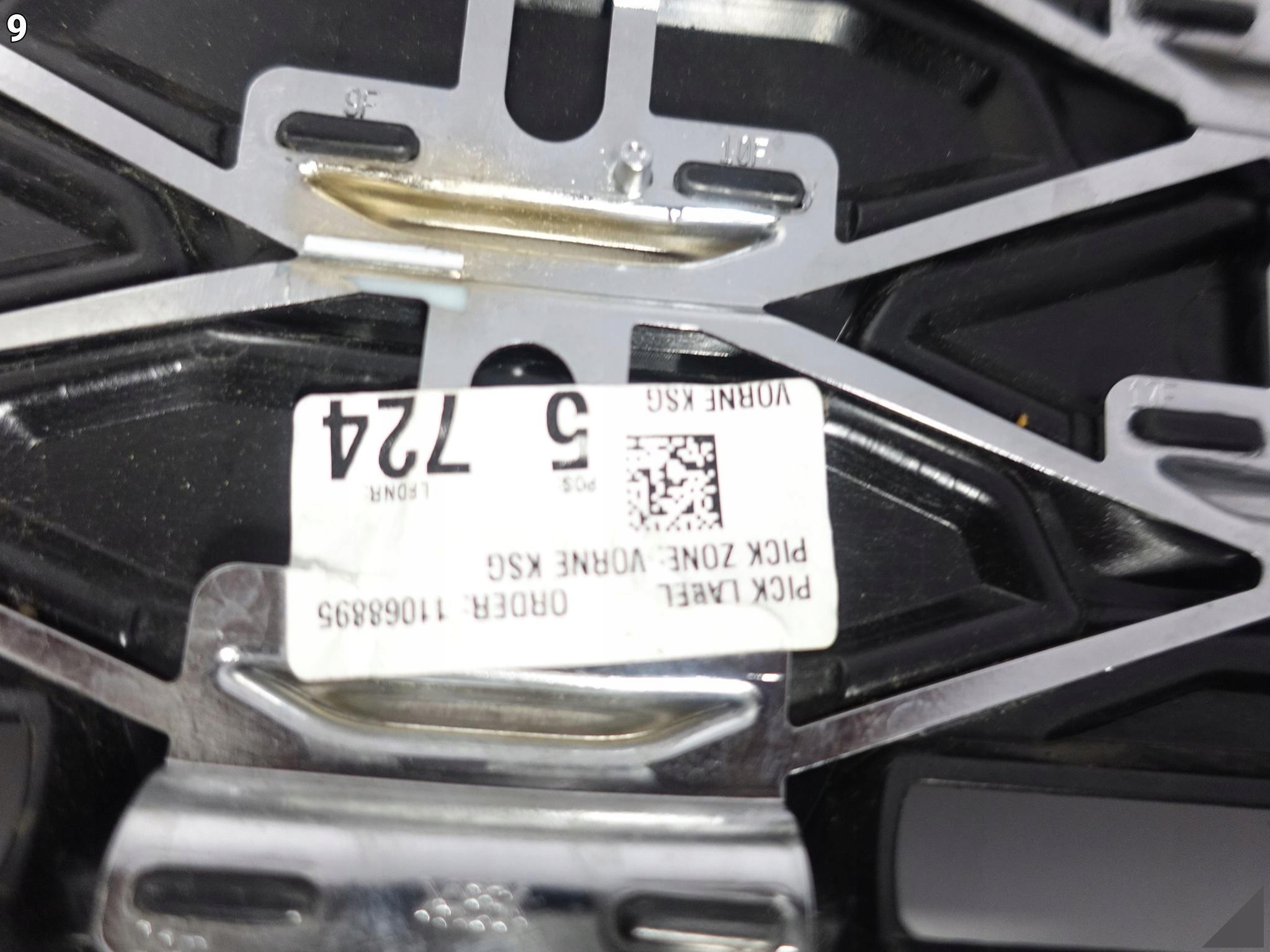 AUDI Q3 II F3 83F S-LINE 18- GRILL ATRAPA KRATKA W ZDERZAK AUDI Q3 II F3 83F S-LINE 18- GRILL ATRAPA KRATKA W ZDERZAK - obrazek 10