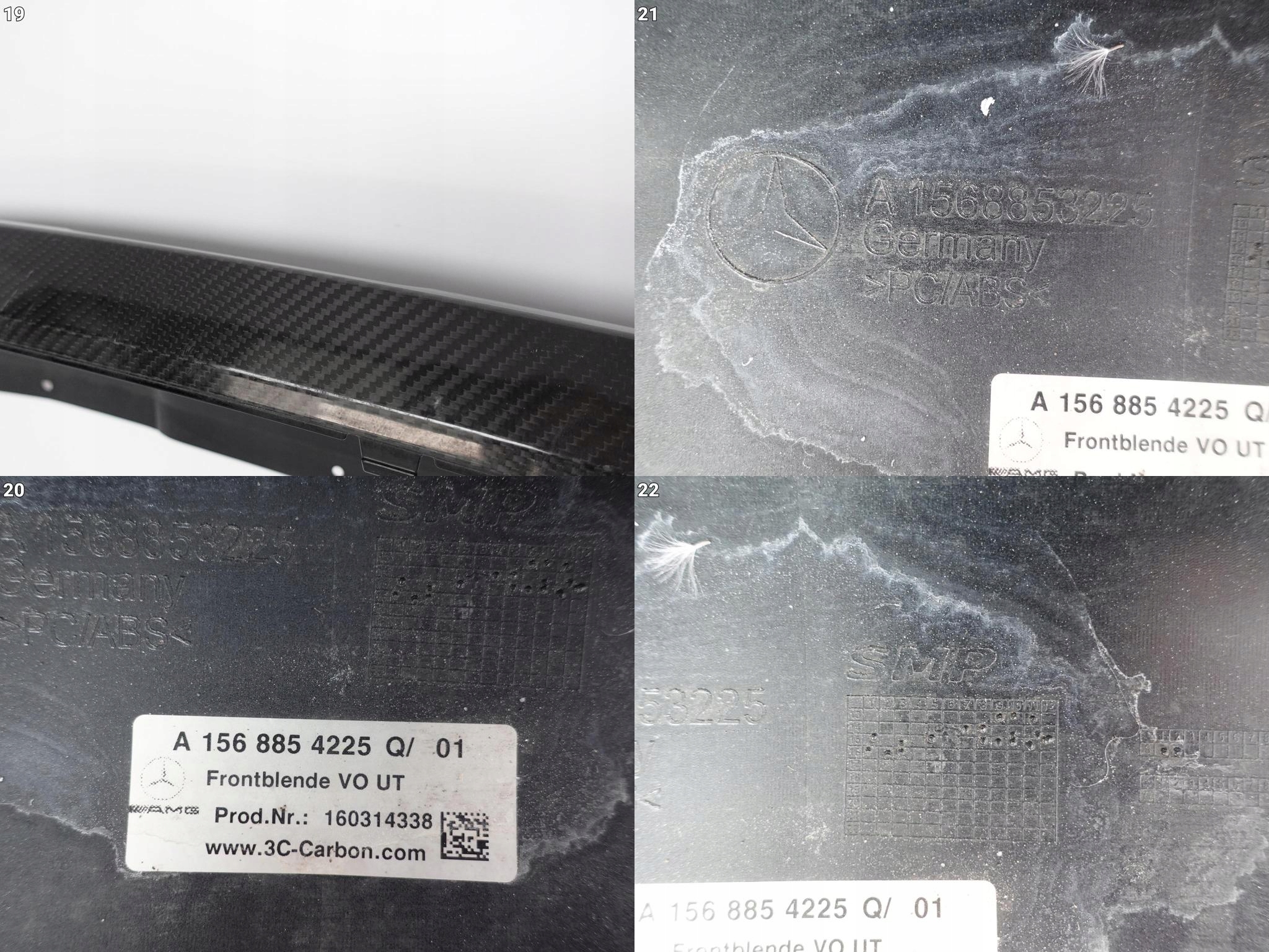 MERCEDES GLA X156 45 AMG SPOILER CARBON W ZDERZAK MERCEDES GLA X156 45 AMG SPOILER CARBON W ZDERZAK - obrazek 11