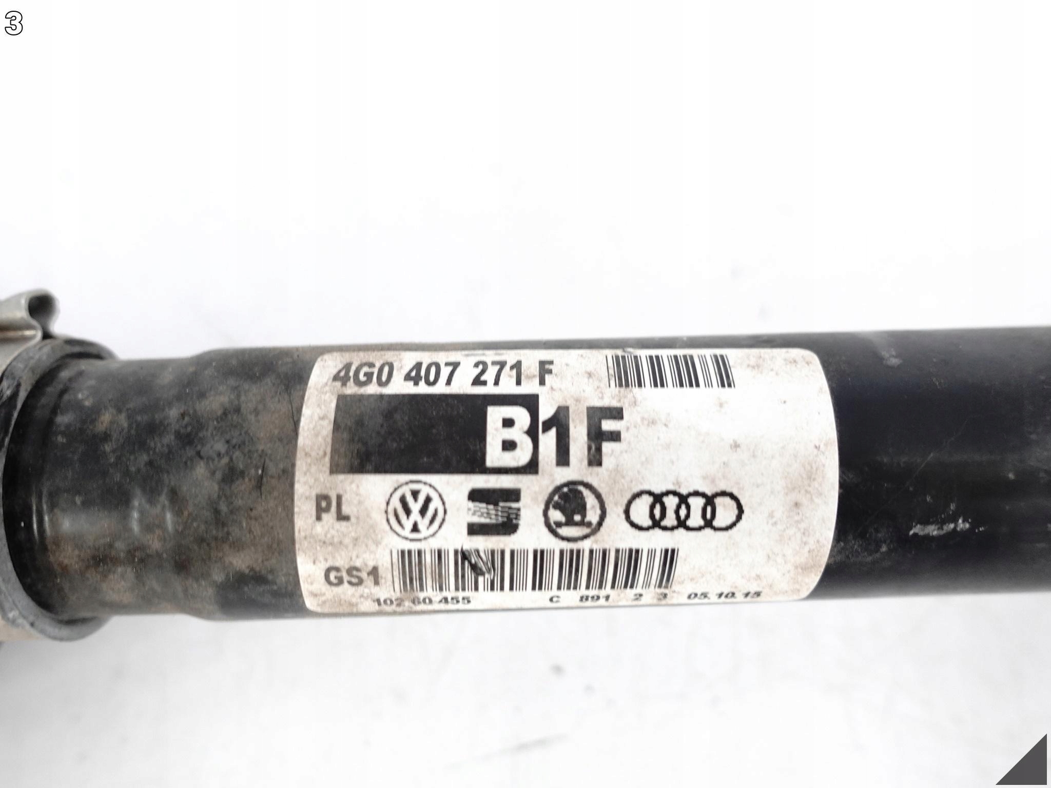 AUDI A8 S8 4H0 RS7 S7 4G8 RS6 S6 4G0 SQ5 8R0 PÓŁOŚ PRZEGUB PRZÓD L = R 74KM AUDI A8 S8 4H0 RS7 S7 4G8 RS6 S6 4G0 SQ5 8R0 PÓŁOŚ PRZEGUB PRZÓD L = R 74KM - obrazek 4