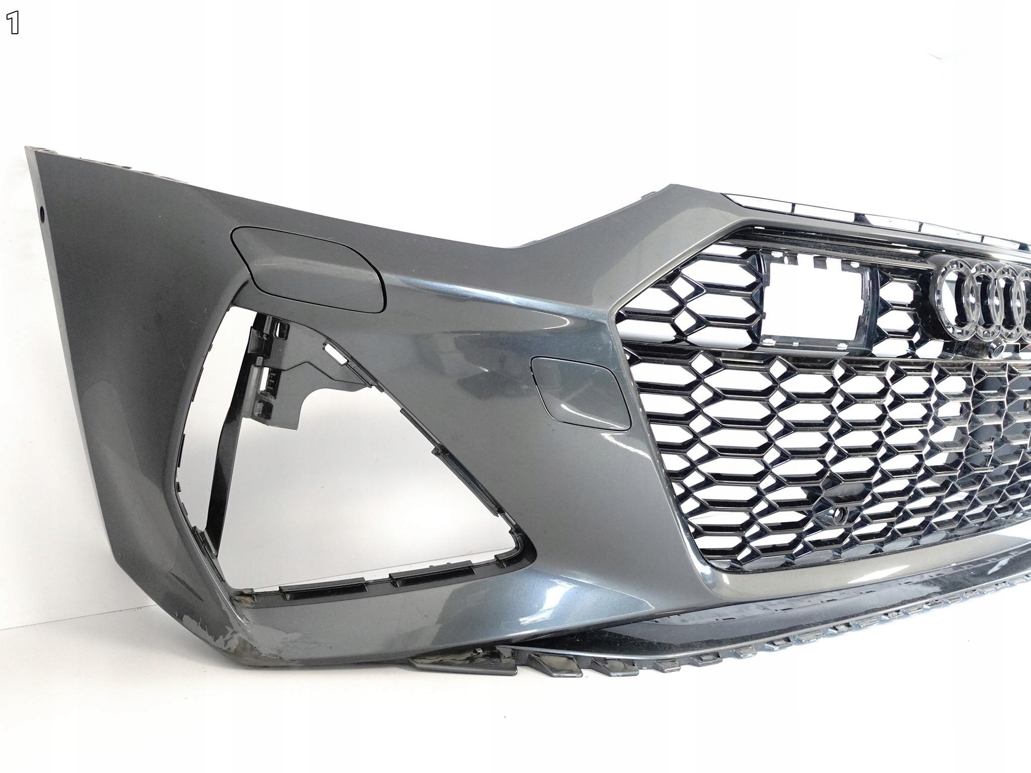 AUDI RS7 RS6 C8 4K8 19- ZDERZAK GRILL ATRAPA PRZOD *SPRYSK/PDC* AUDI RS7 RS6 C8 4K8 19- ZDERZAK GRILL ATRAPA PRZOD *SPRYSK/PDC* - obrazek 2