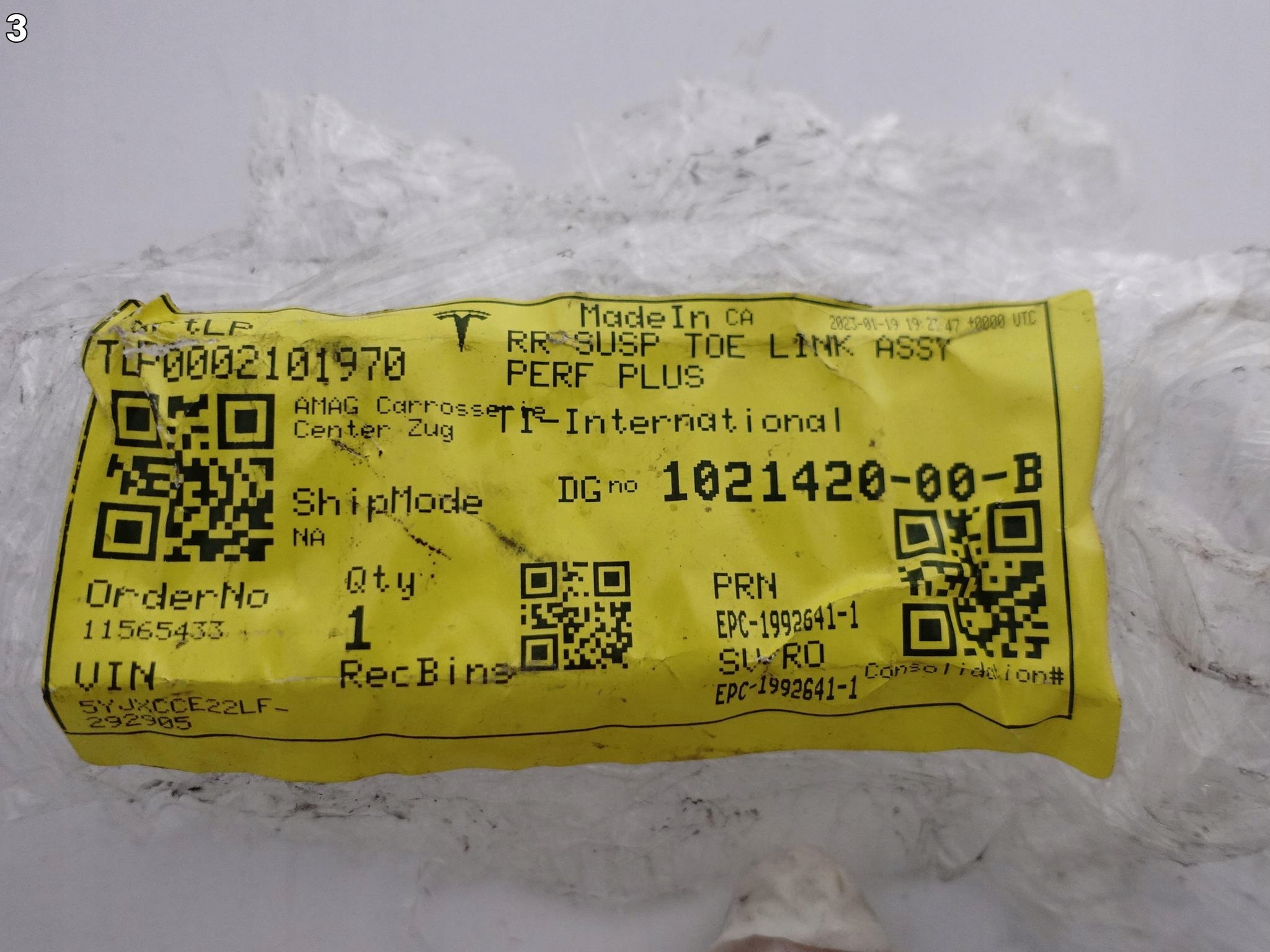 TESLA MODEL X S 12-22 LIFT WAHACZ ŁĄCZNIK GÓRNY TYŁ L=R NOWY TESLA MODEL X S 12-22 LIFT WAHACZ ŁĄCZNIK GÓRNY TYŁ L=R NOWY - obrazek 4