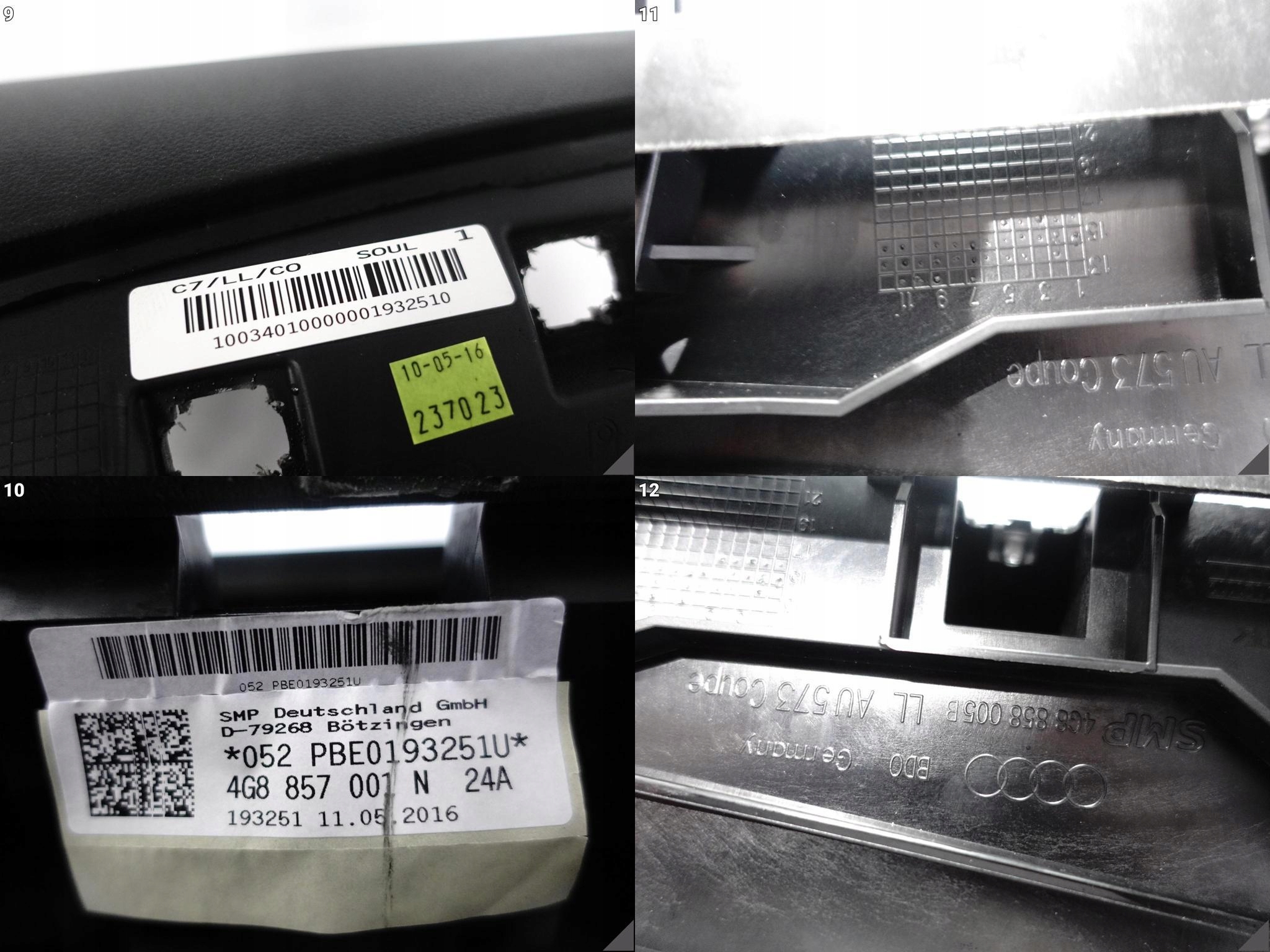 AUDI RS7 S7 A7 4G8 C7 14-18 DESKA ROZDZIELCZA KOKPIT KONSOLA HEAD UP 24A AUDI RS7 S7 A7 4G8 C7 14-18 DESKA ROZDZIELCZA KOKPIT KONSOLA HEAD UP 24A - obrazek 10