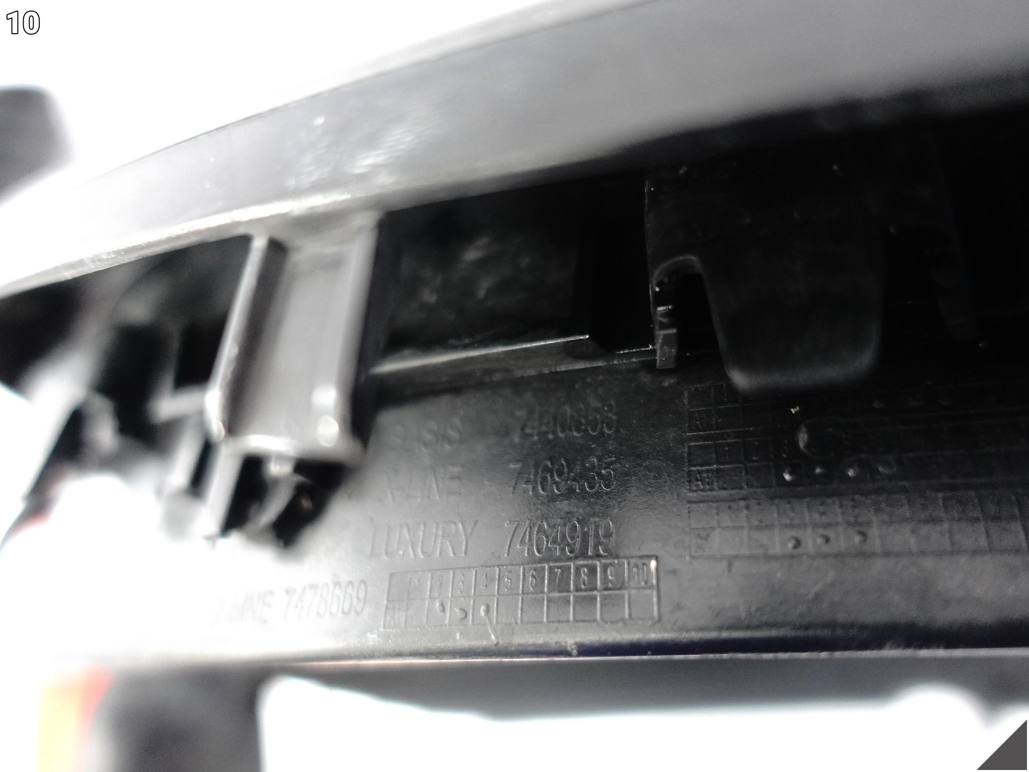 BMW X3 G01 X4 G02 18-20 KRATKA OZDOBNA NERKA GRILL ATRAPA LEWA PRZÓD CZARNA BMW X3 G01 X4 G02 18-20 KRATKA OZDOBNA NERKA GRILL ATRAPA LEWA PRZÓD CZARNA - obrazek 11