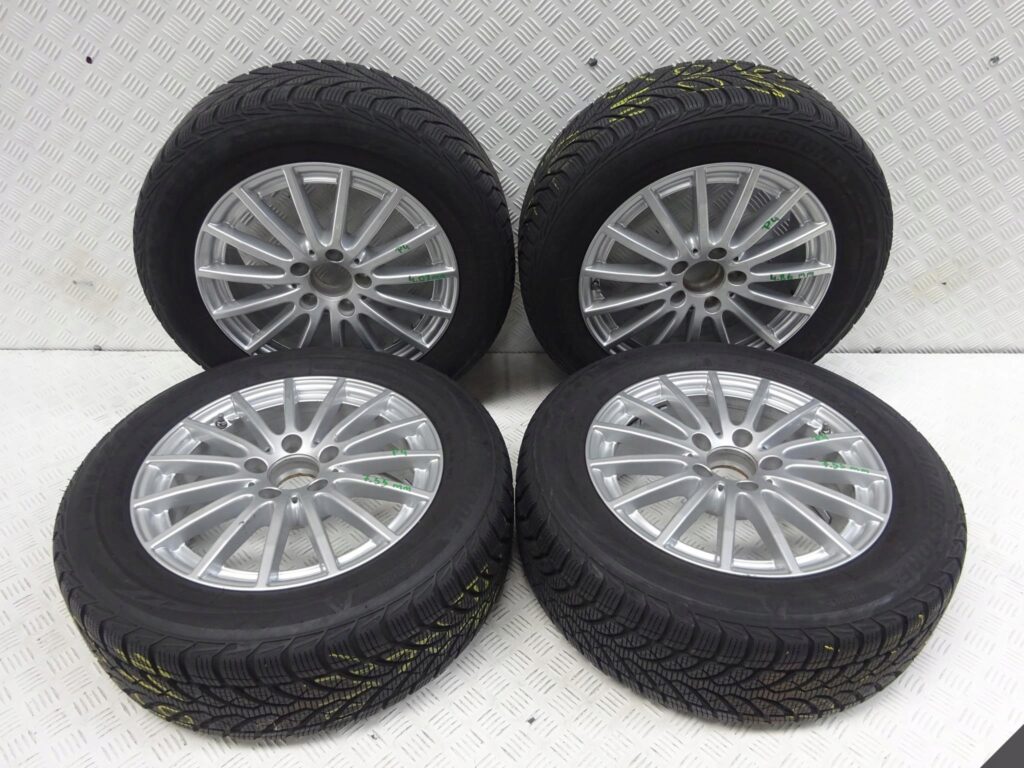 MERCEDES W205 BRIDGESTONE 205/60 6,5JX16 ET38 ZIMA MERCEDES W205 BRIDGESTONE 205/60 6,5JX16 ET38 ZIMA