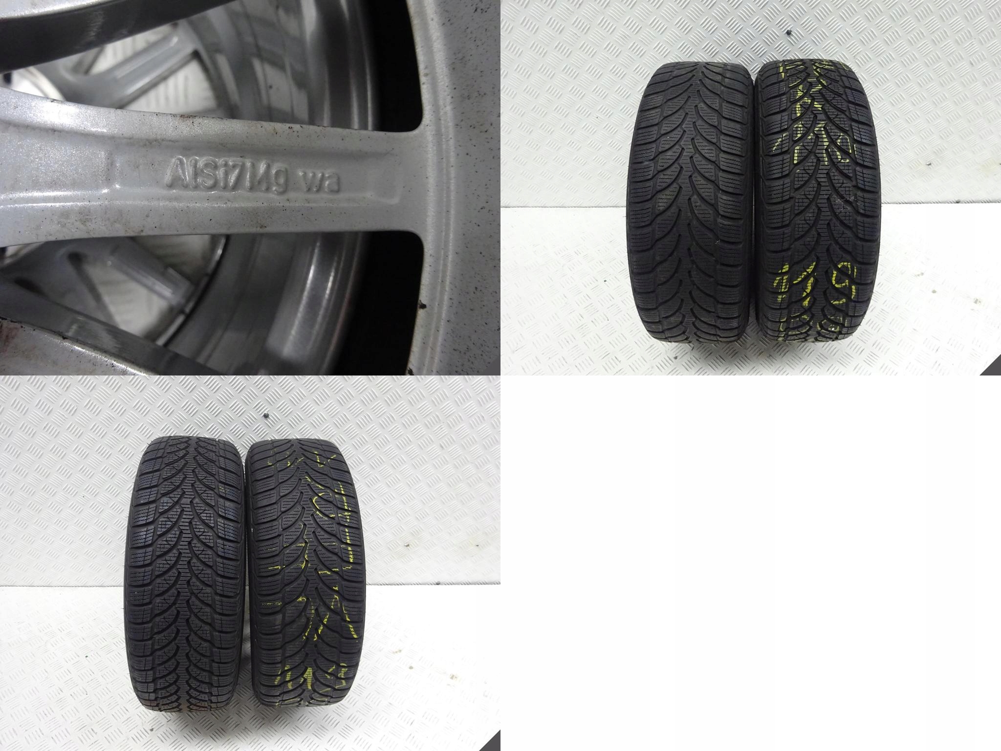 MERCEDES W205 BRIDGESTONE 205/60 6,5JX16 ET38 ZIMA MERCEDES W205 BRIDGESTONE 205/60 6,5JX16 ET38 ZIMA - obrazek 12