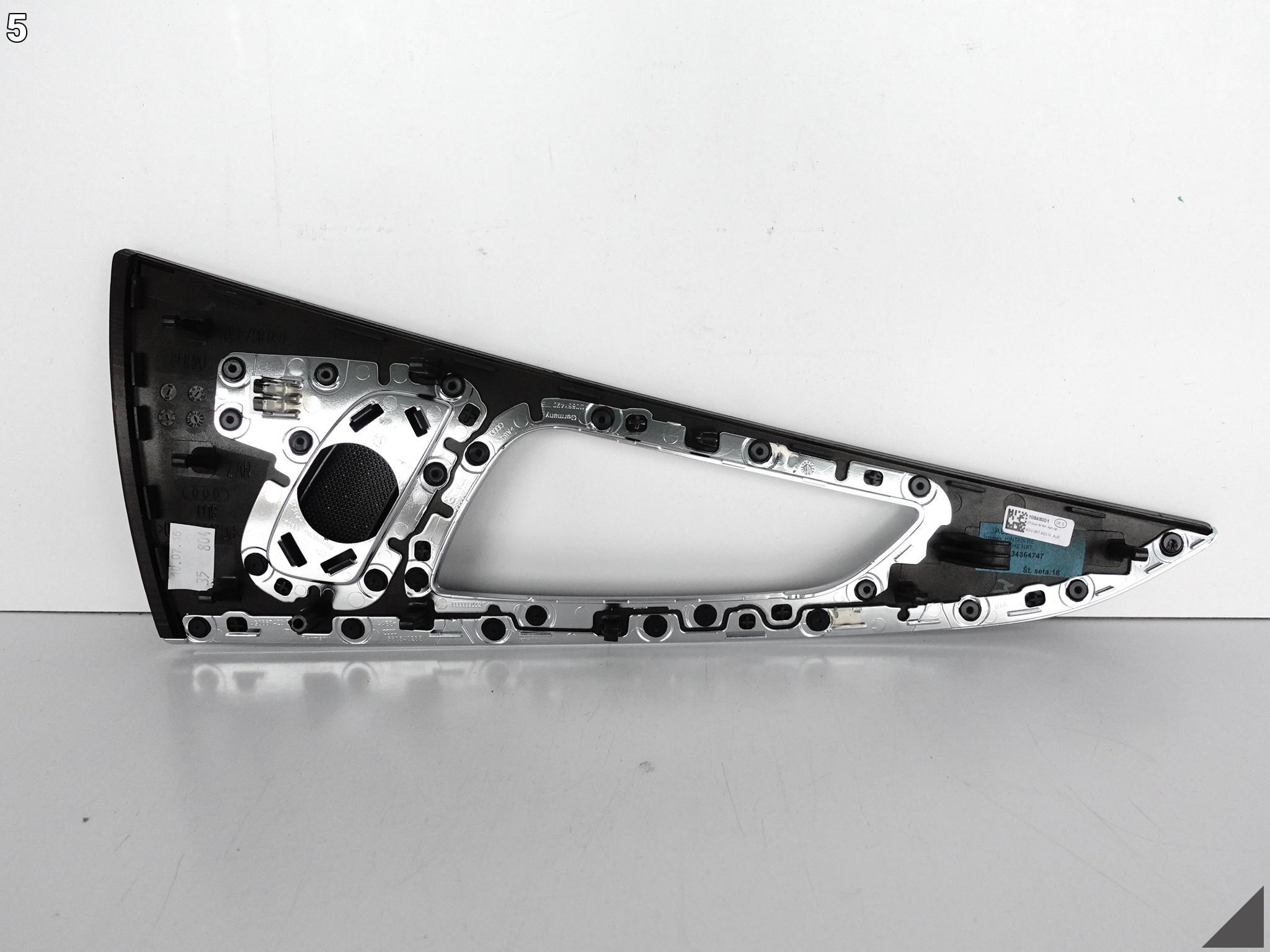 AUDI A6 S6 4G0 C7 LIFT 10-18 OSŁONA DEKOR DRZWI PRAWA TYŁ CHROM DREWNO AJ3 AUDI A6 S6 4G0 C7 LIFT 10-18 OSŁONA DEKOR DRZWI PRAWA TYŁ CHROM DREWNO AJ3 - obrazek 6