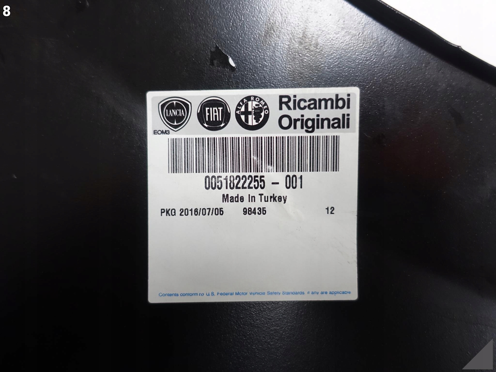 FIAT DOBLO II 10-14 OPEL COMBO D BŁOTNIK NOWY ORG FIAT DOBLO II 10-14 OPEL COMBO D BŁOTNIK NOWY ORG - obrazek 9