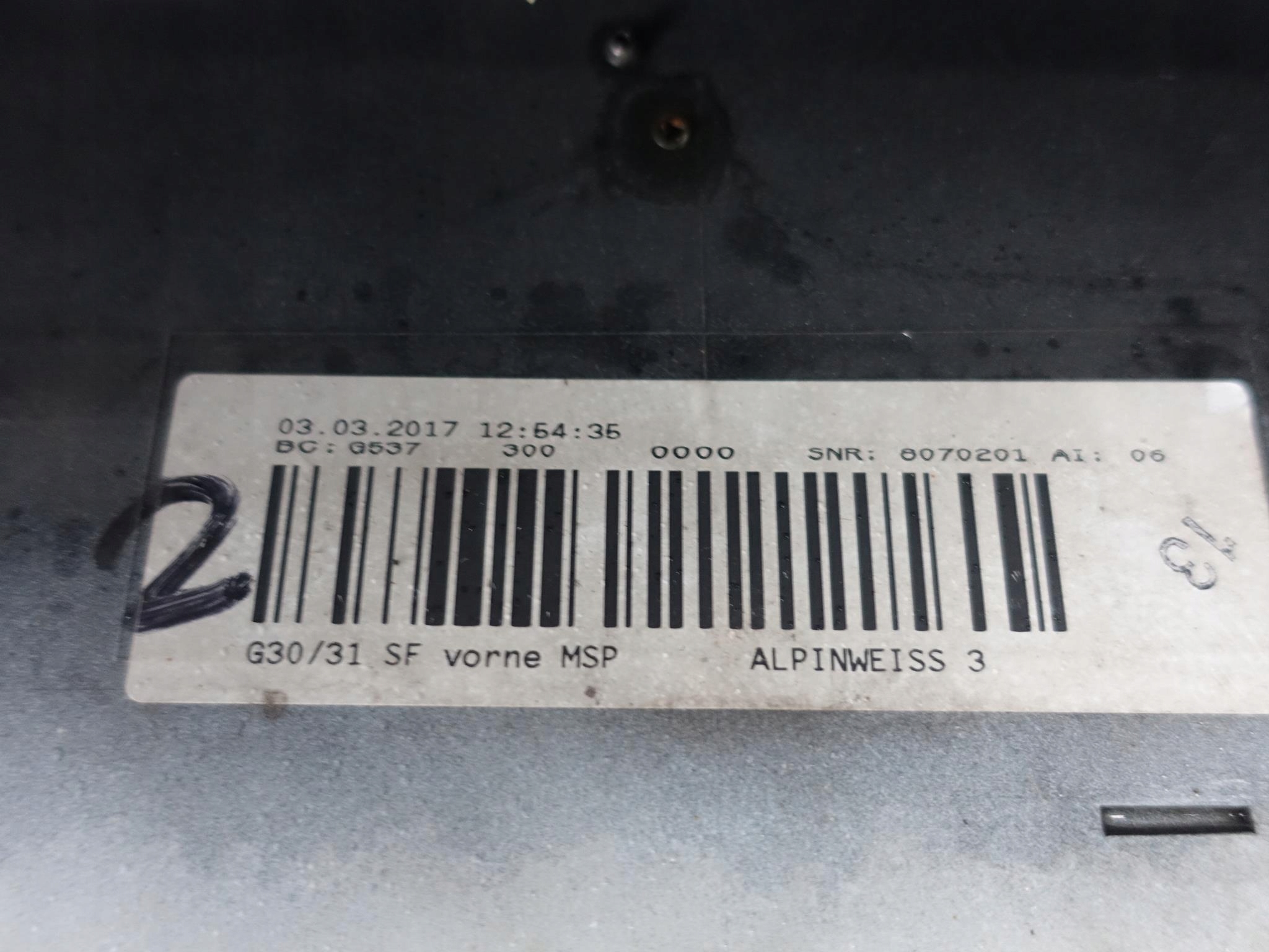 BMW G30 G31 M-PAKIET 17-20 ZDERZAK PRZÓD *6XPDC* BMW G30 G31 M-PAKIET 17-20 ZDERZAK PRZÓD *6XPDC* - obrazek 9